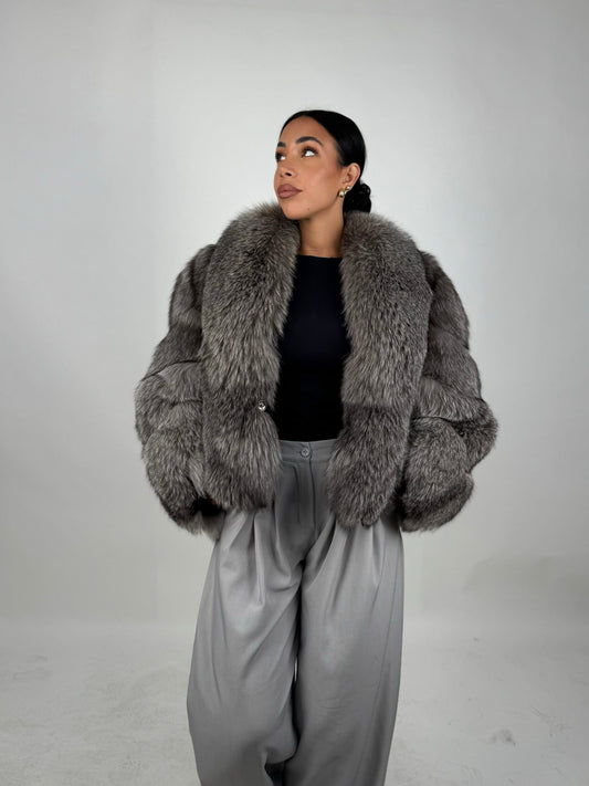Mink Bomber Jacket