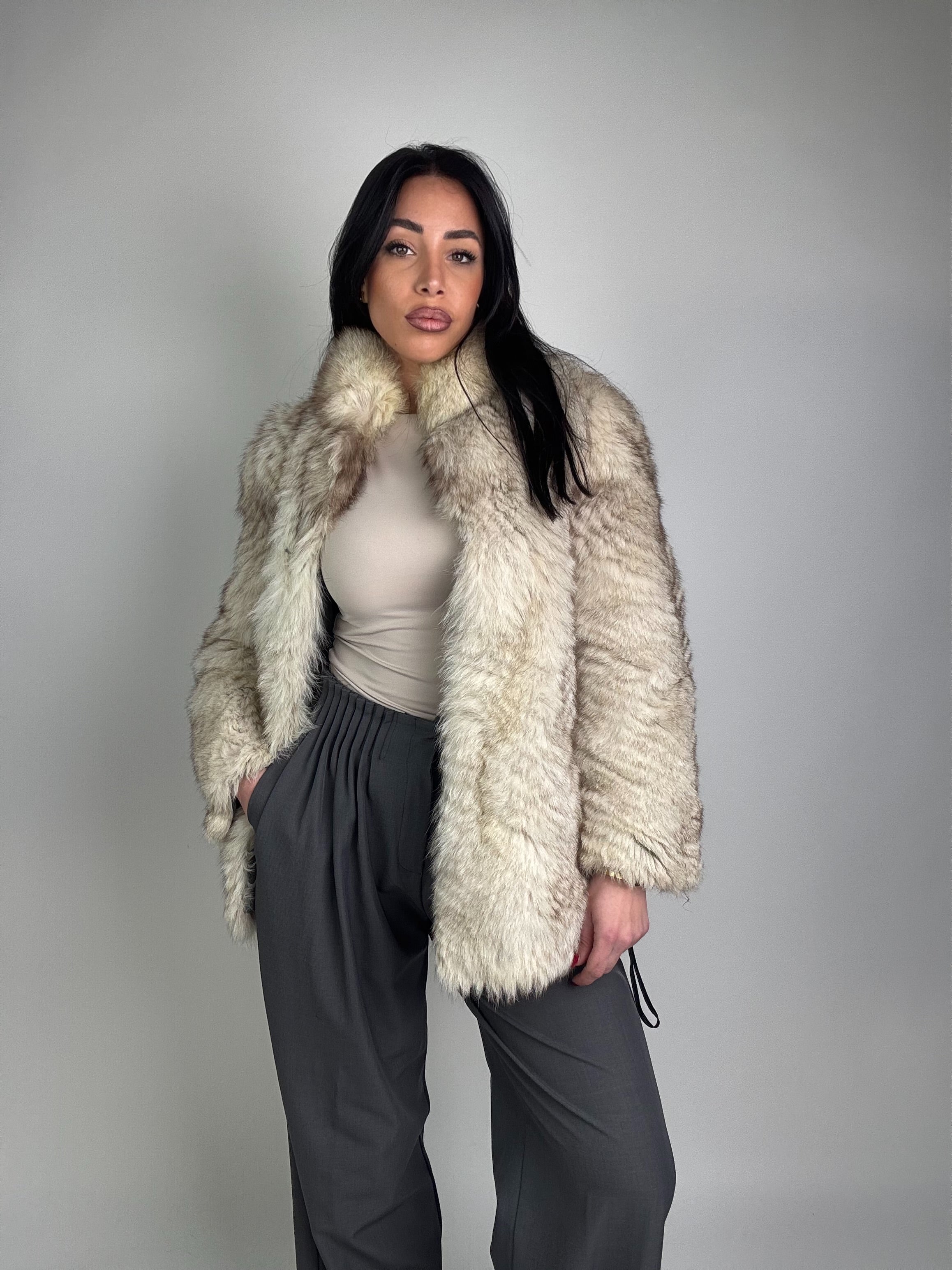 Mink Bomber Jacket