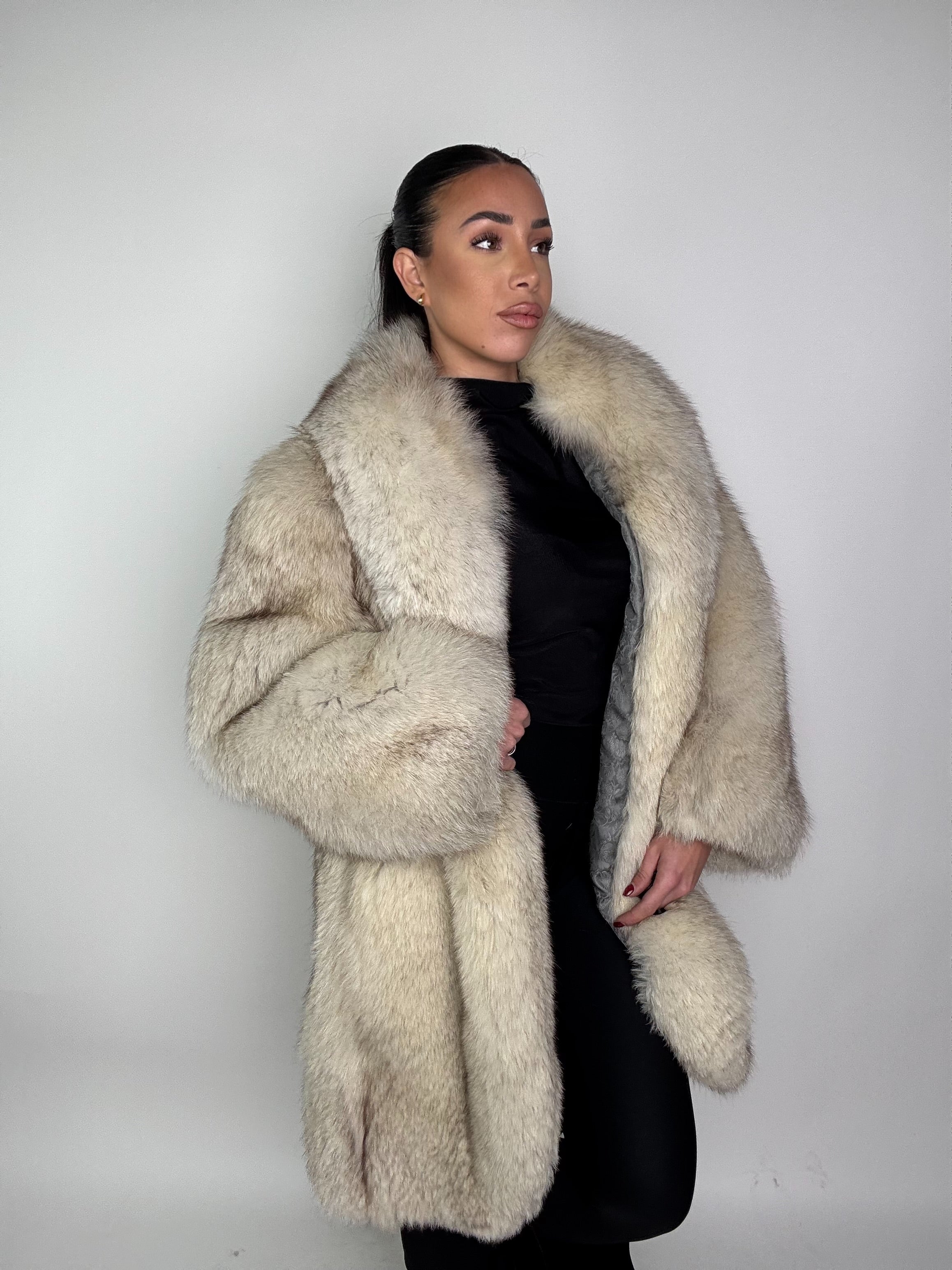 Giacca in volpe della groenlandia N74