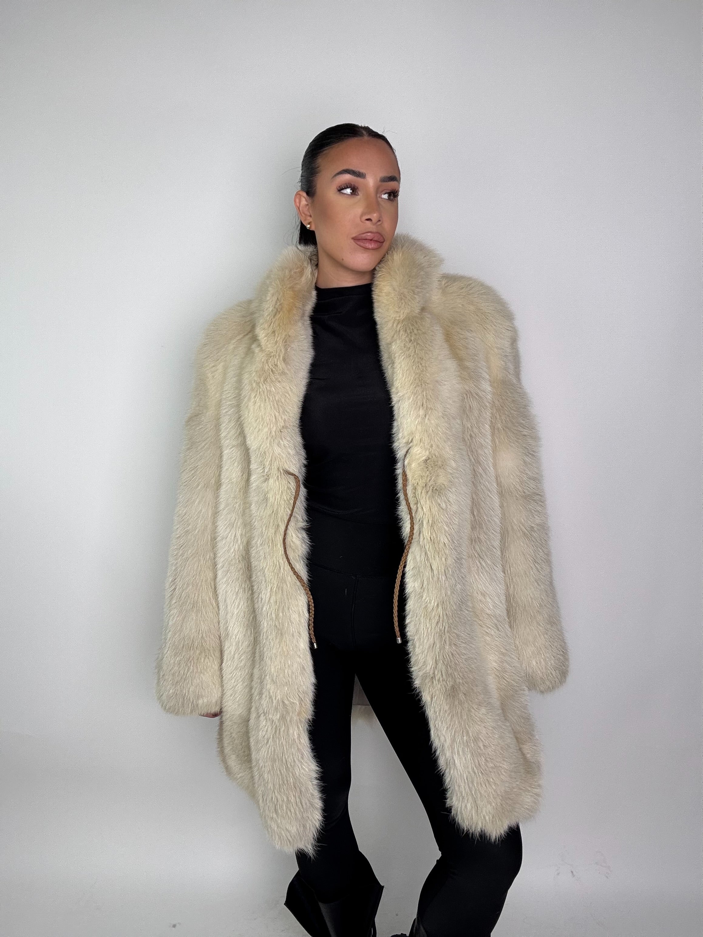 Giacca in volpe della groenlandia N75