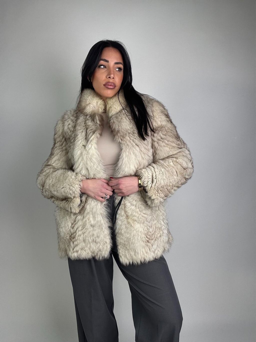 Mink Bomber Jacket