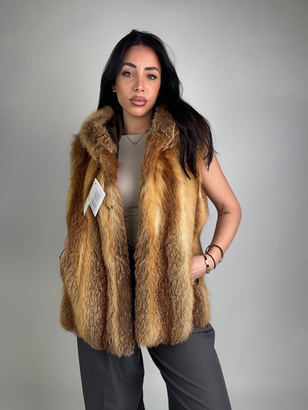 Mink Bomber Jacket