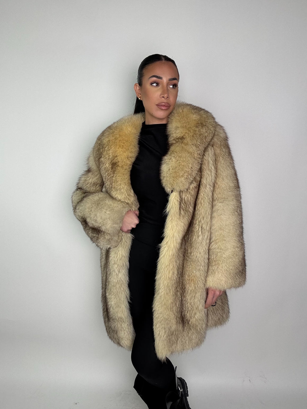 Giacca in volpe della groenlandia N76