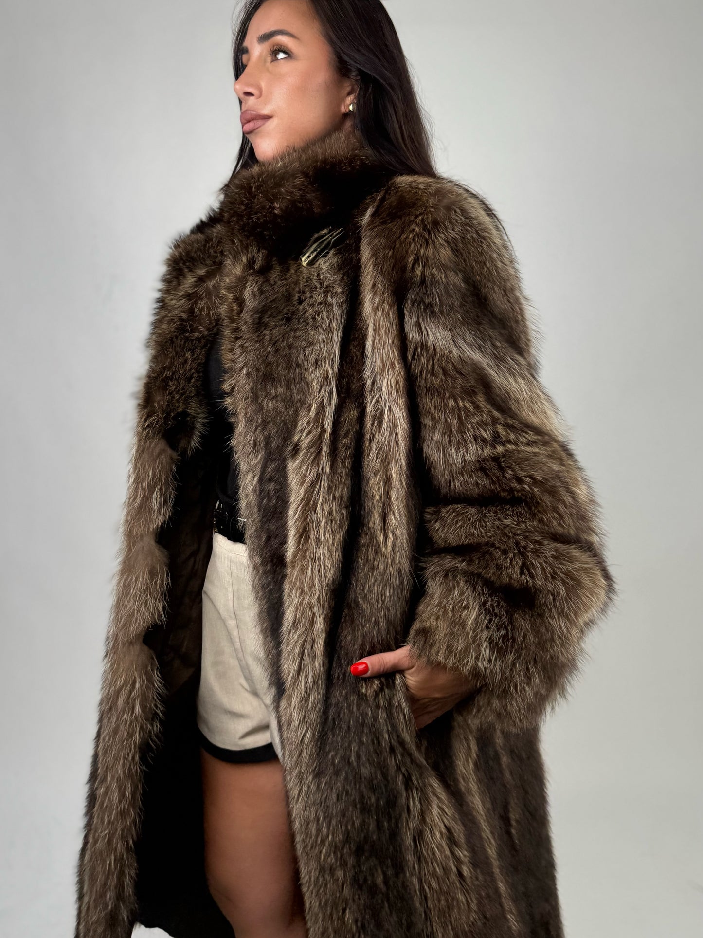Cappotto in marmotta N515