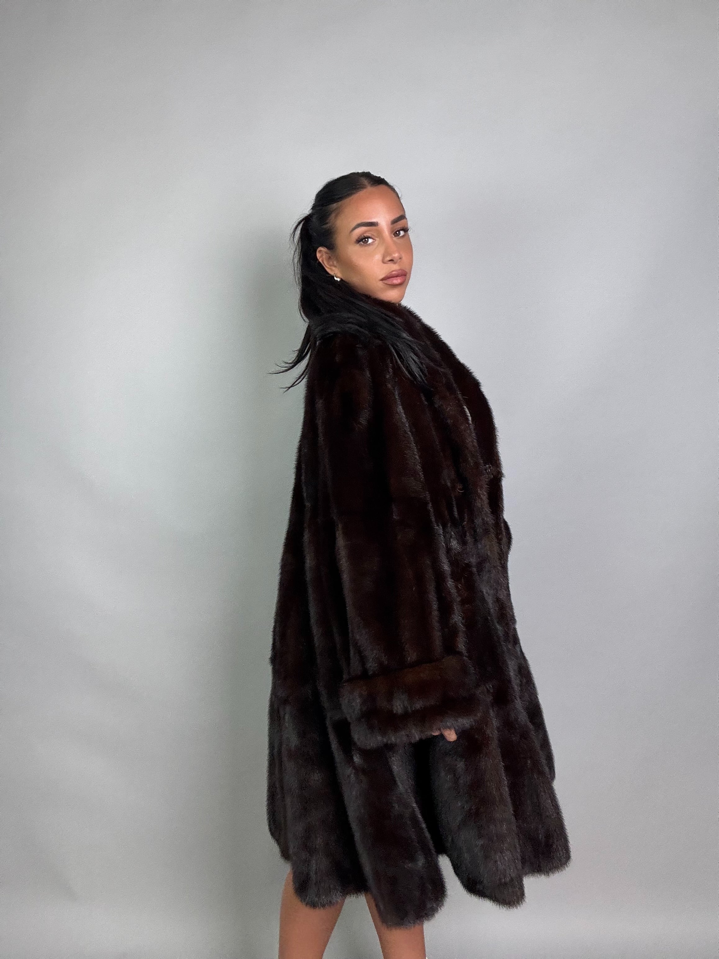Cappotto in visone N346