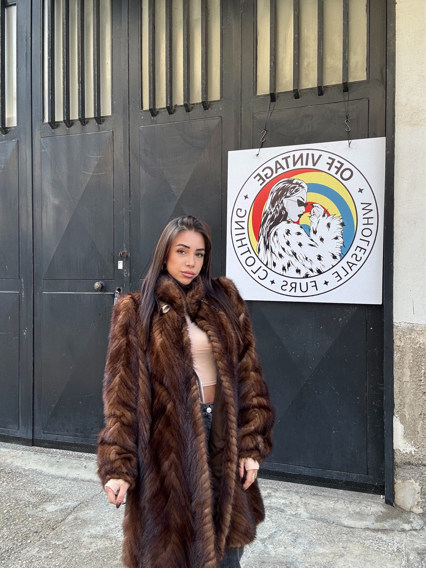 Cappotto in visone