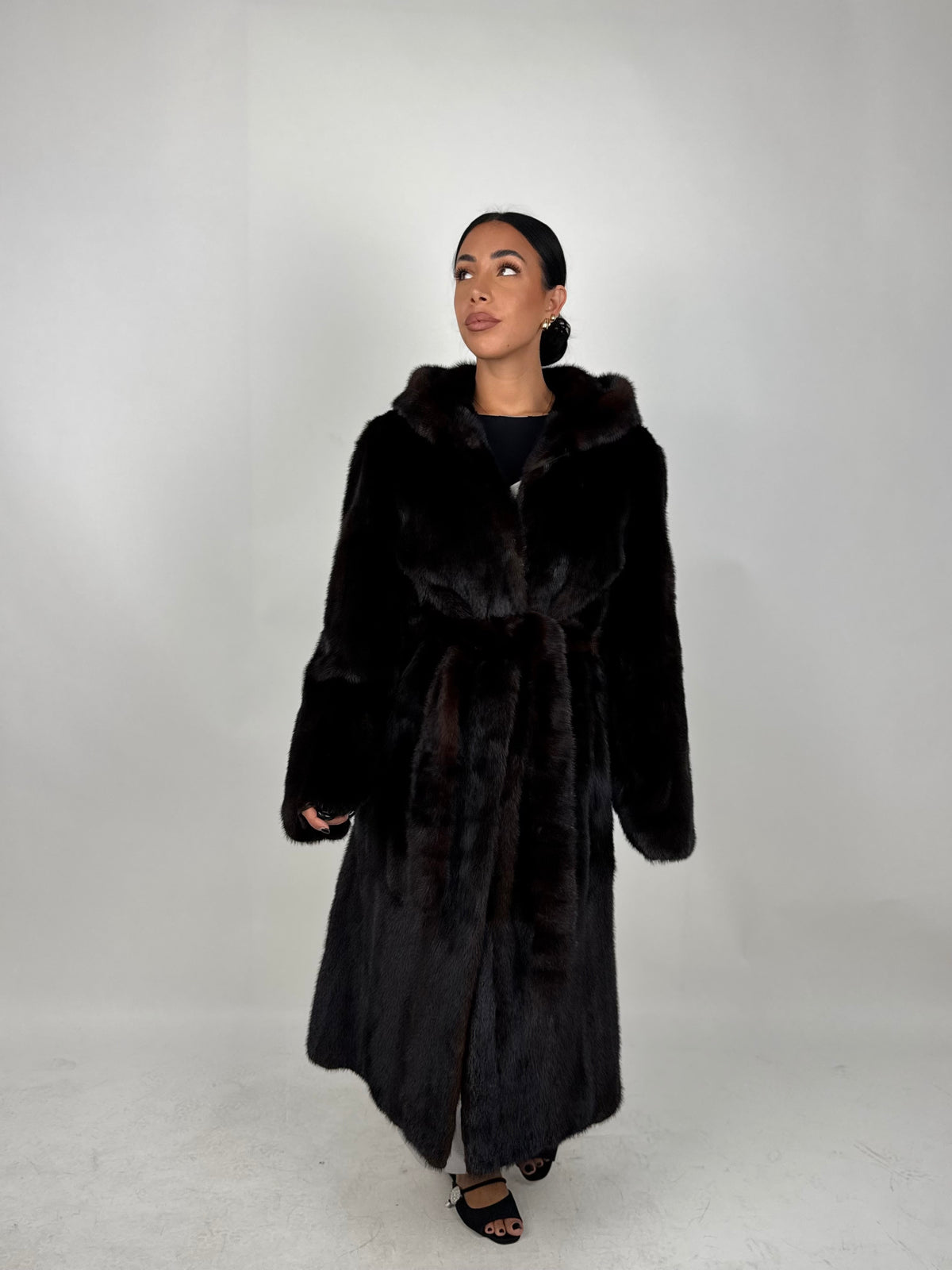Cappotto in visone N673