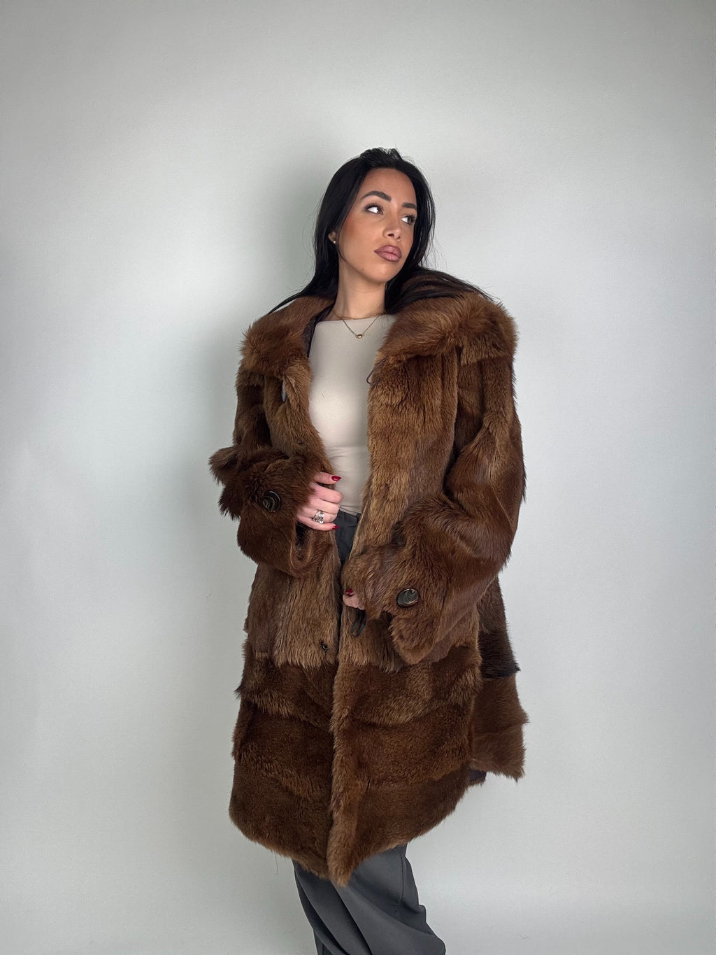 Mink Bomber Jacket