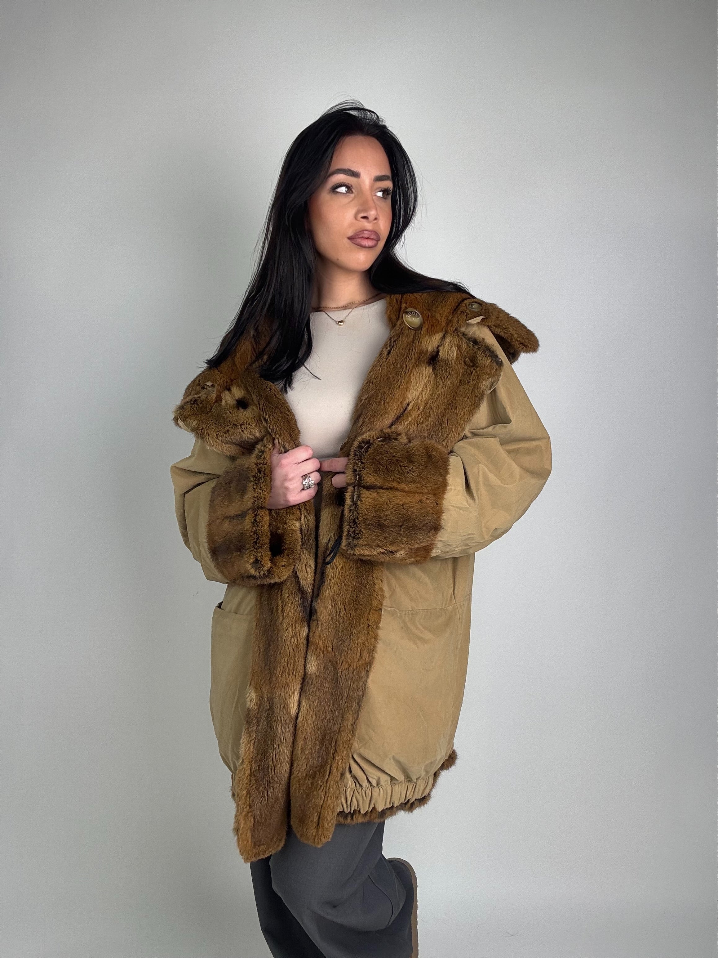 Mink Bomber Jacket