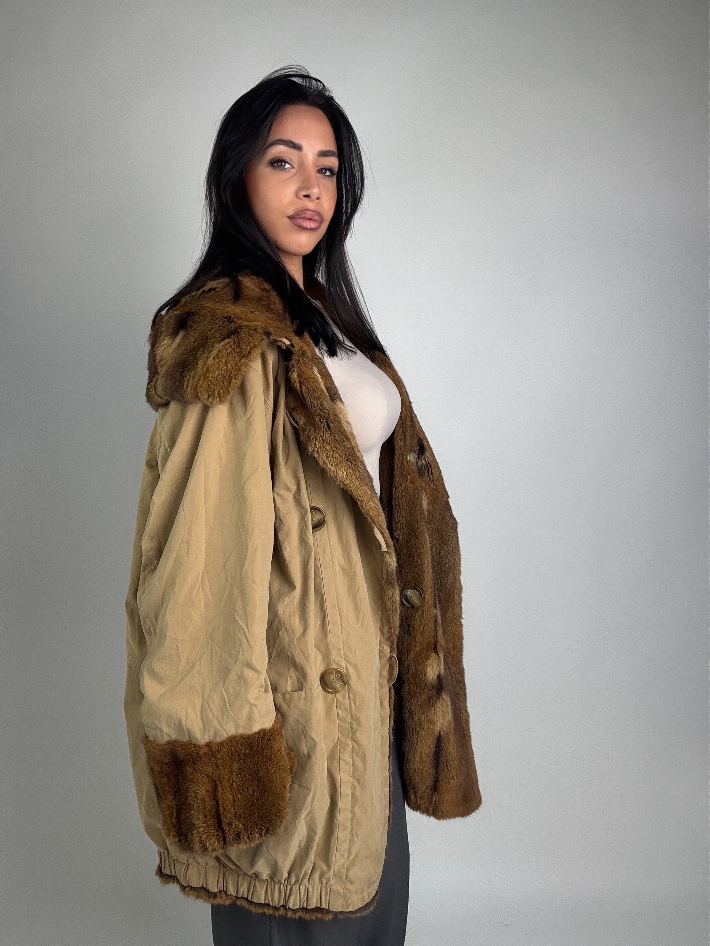 Mink Bomber Jacket