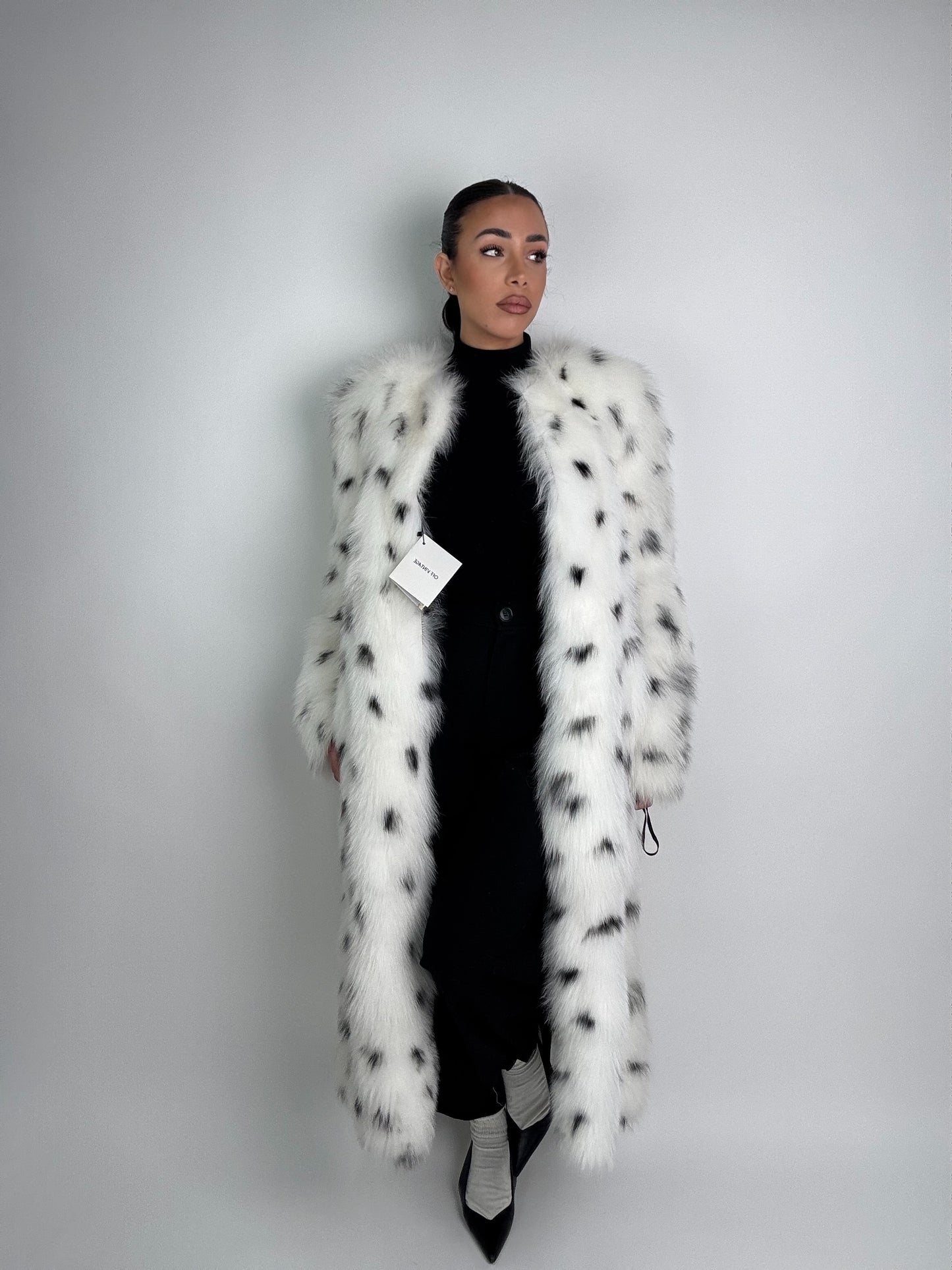 Cappotto in volpe linciata