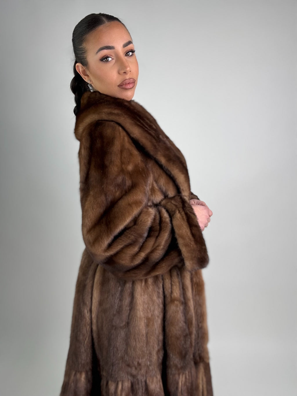 Cappotto in visone N469