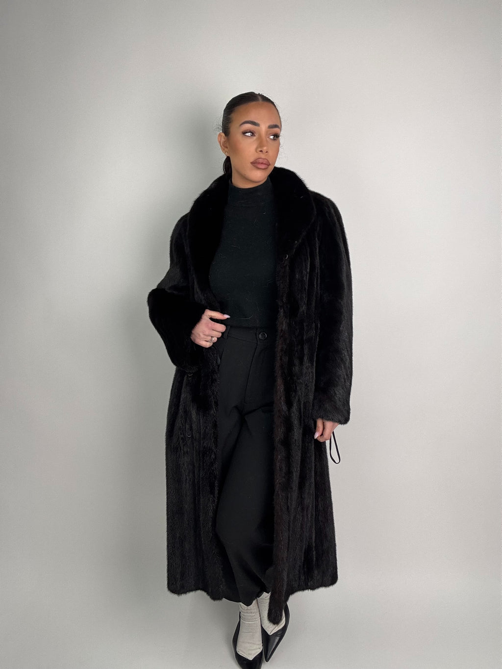 Cappotto in visone N470