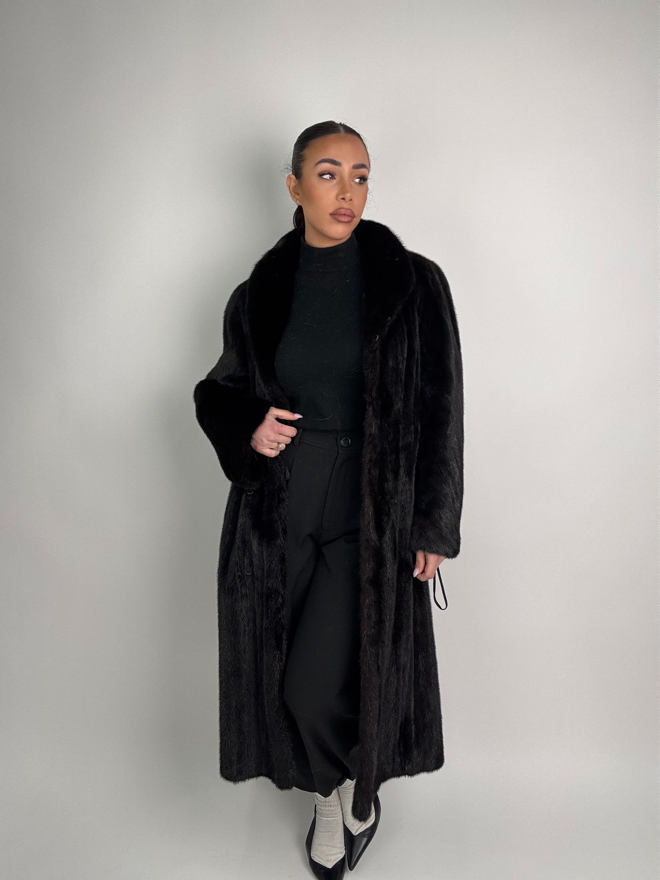 Cappotto in visone N470