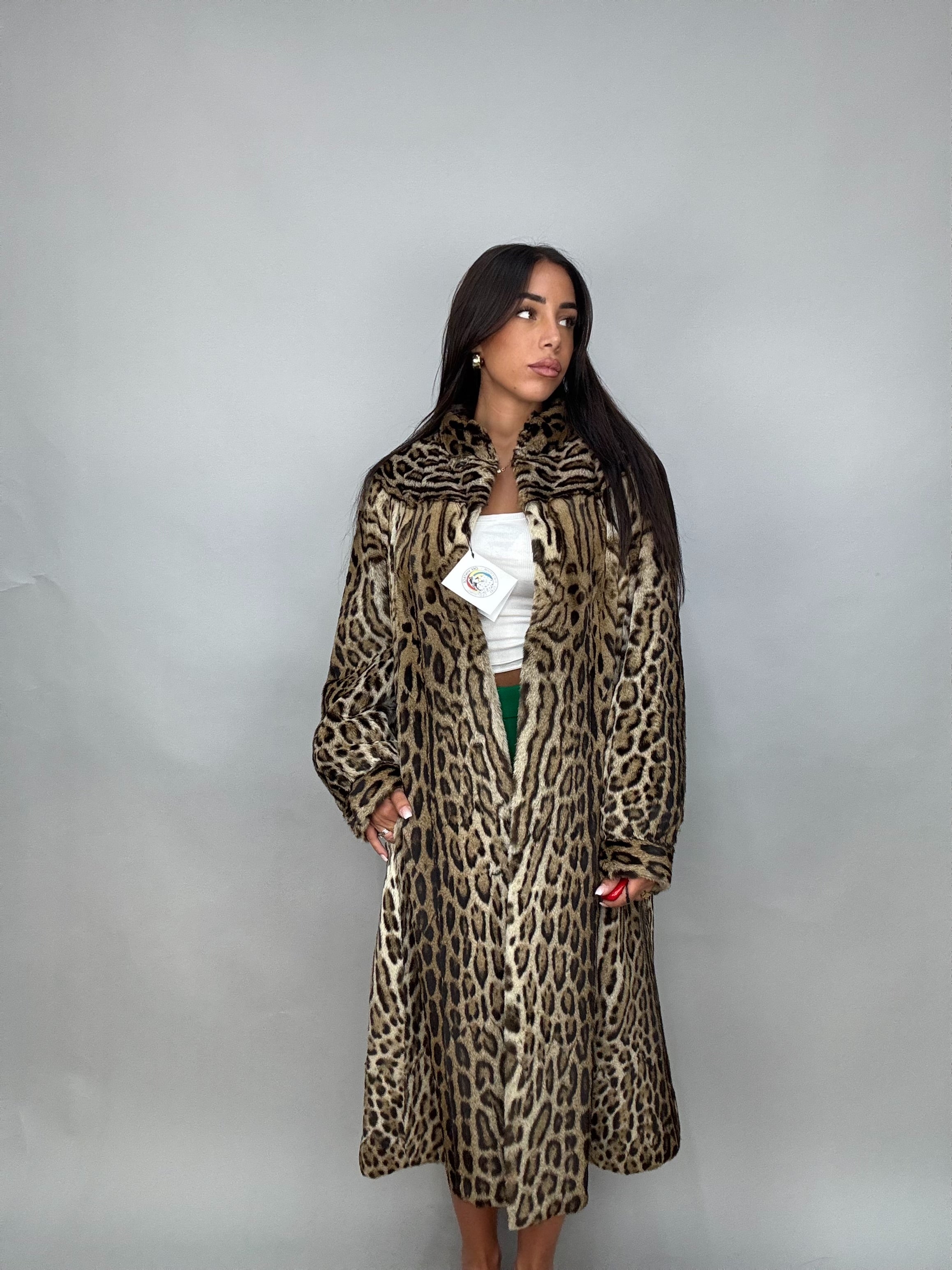 Cappotto in leopardo