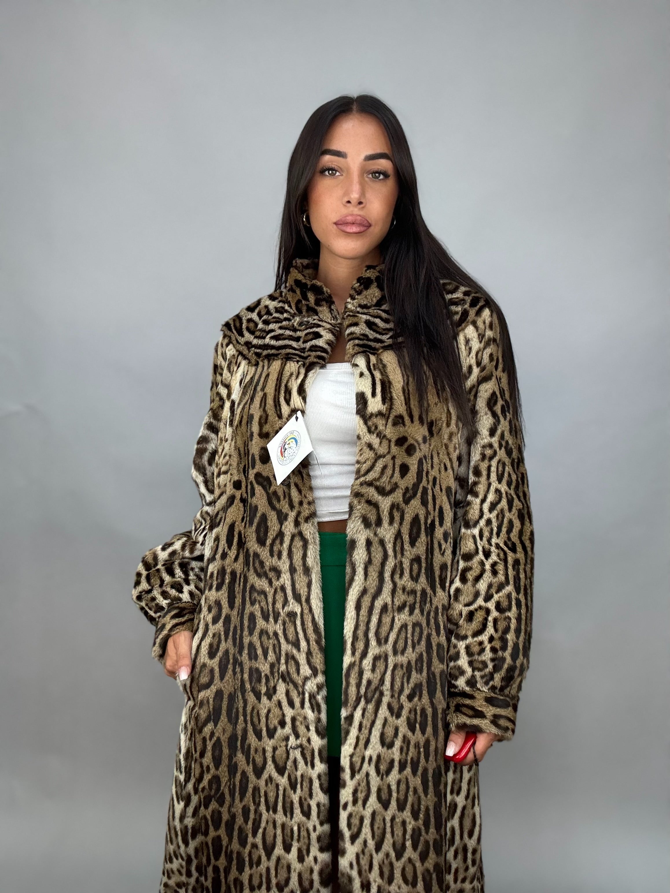 Cappotto in leopardo