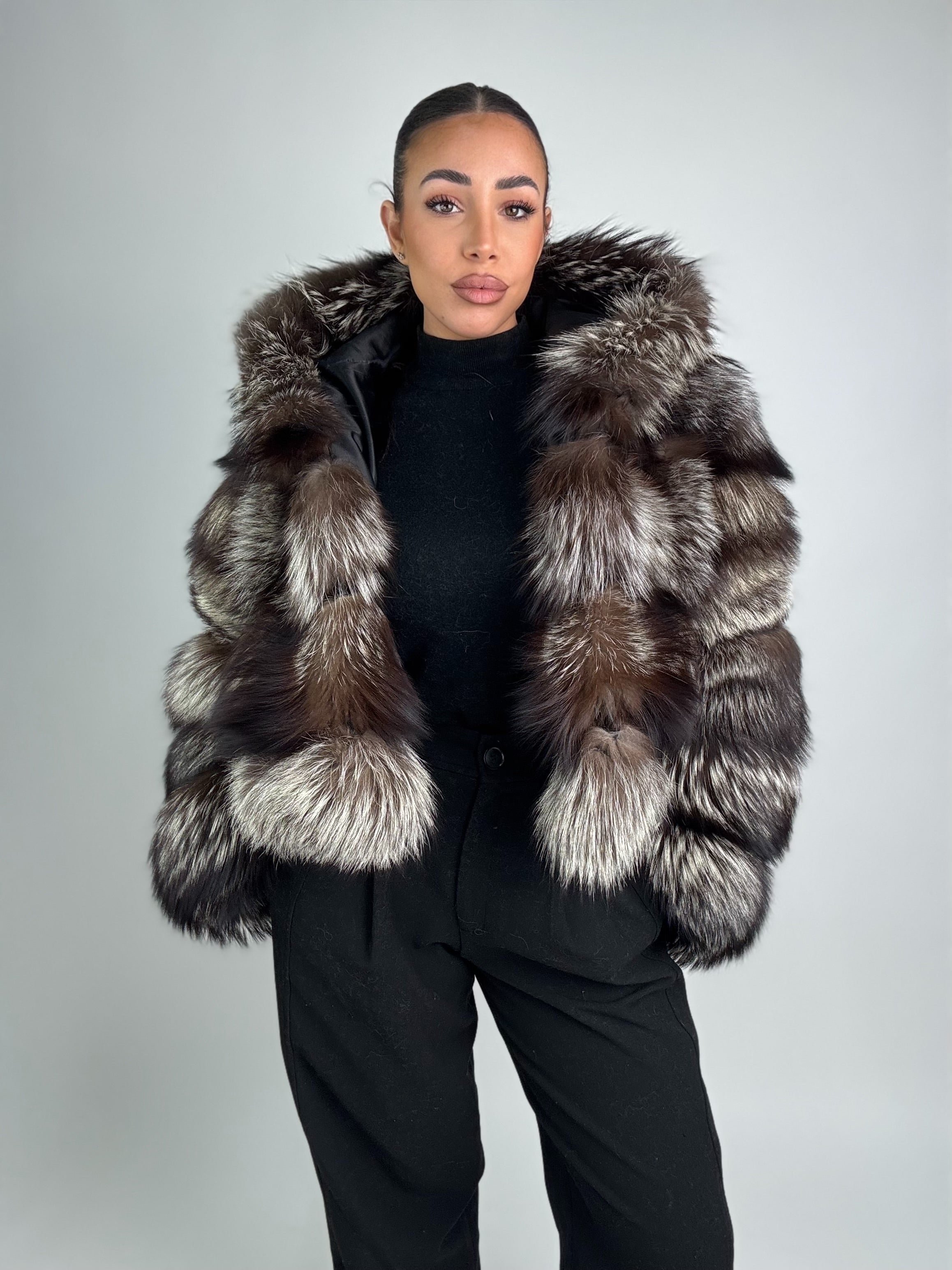 Mink Bomber Jacket