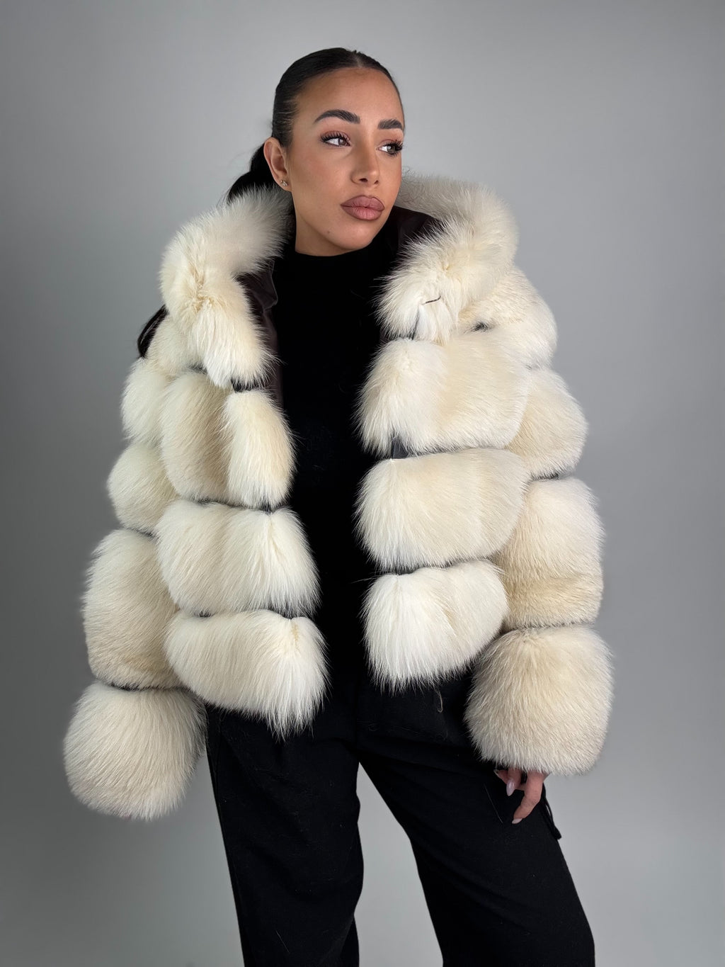 Mink Bomber Jacket