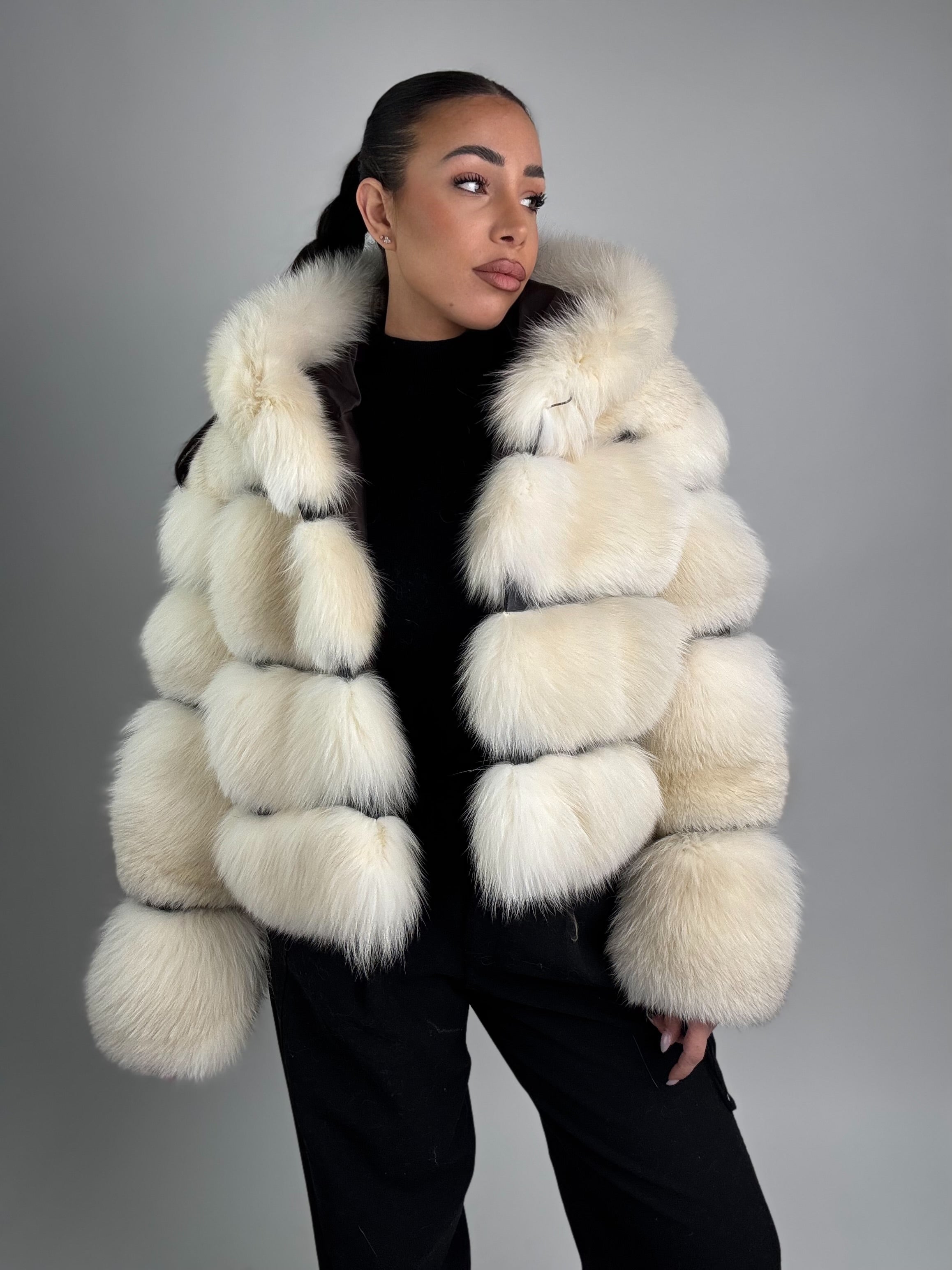 Mink Bomber Jacket
