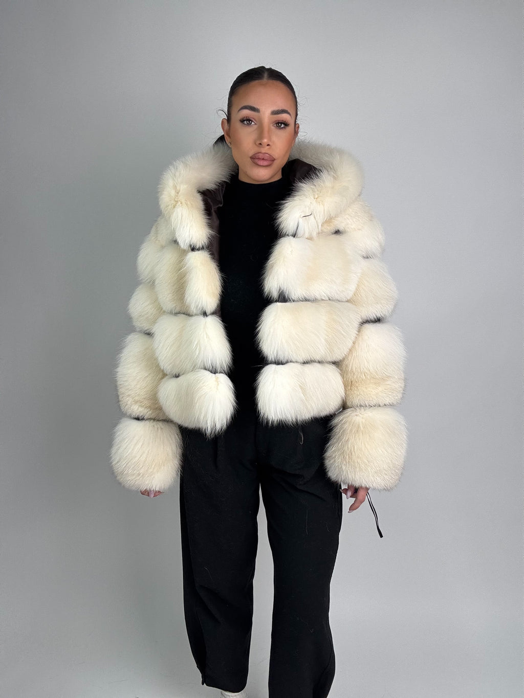 Mink Bomber Jacket