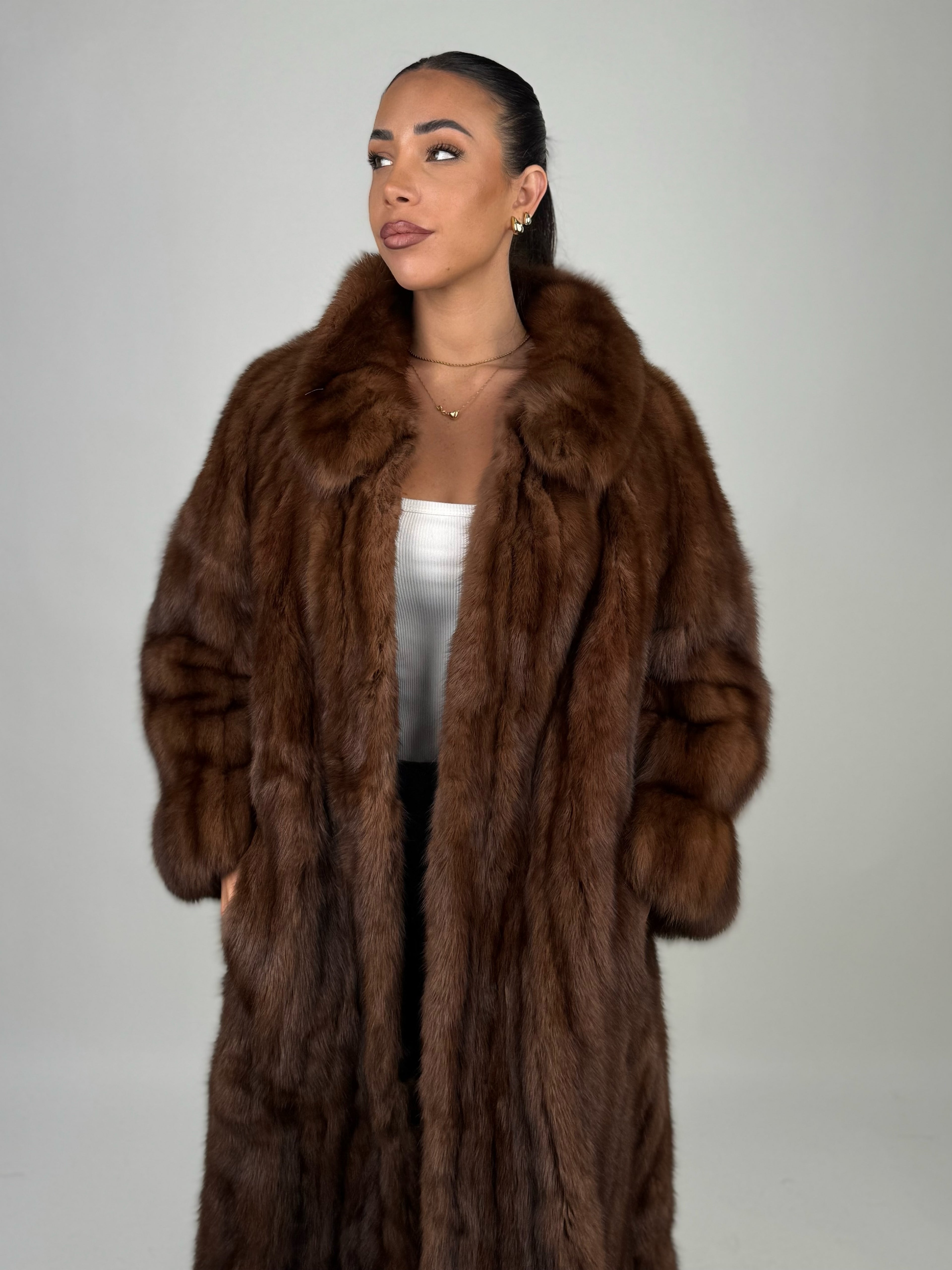 Mink Bomber Jacket