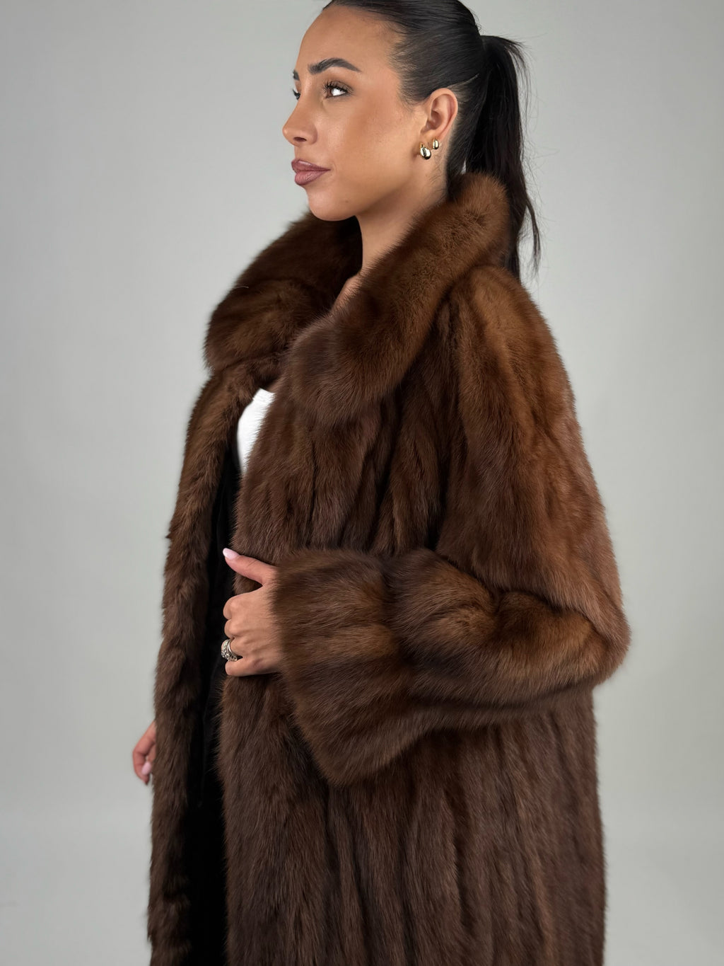 Mink Bomber Jacket