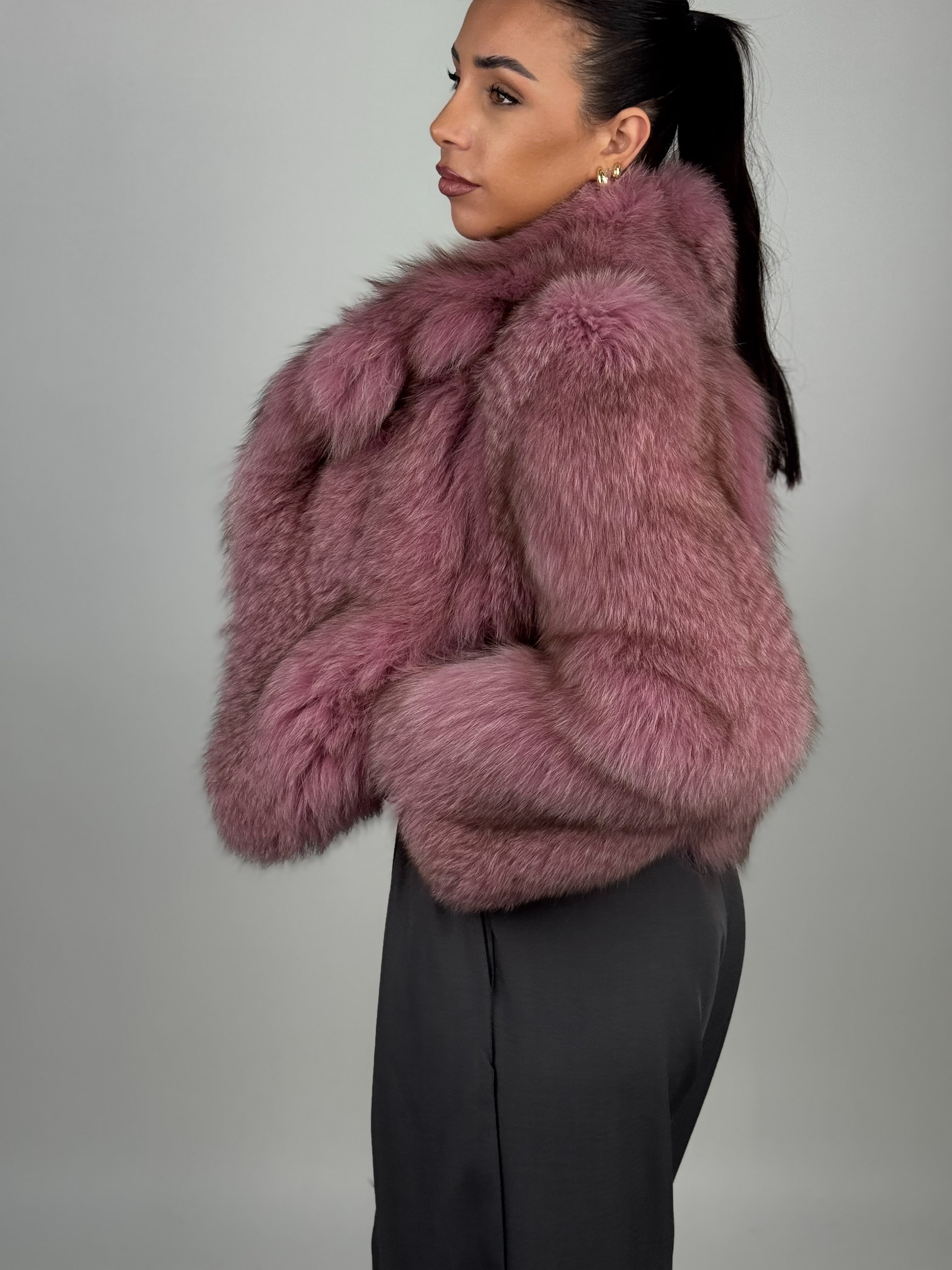 Mink Bomber Jacket