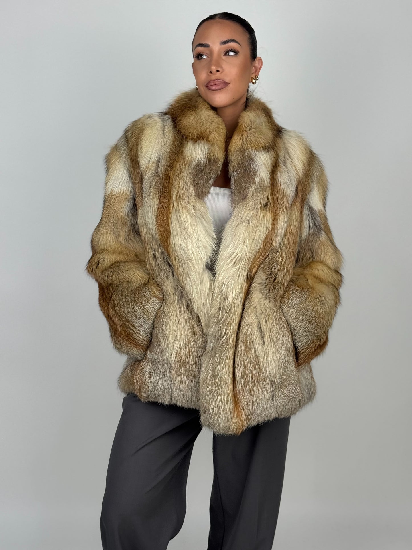 Mink Bomber Jacket