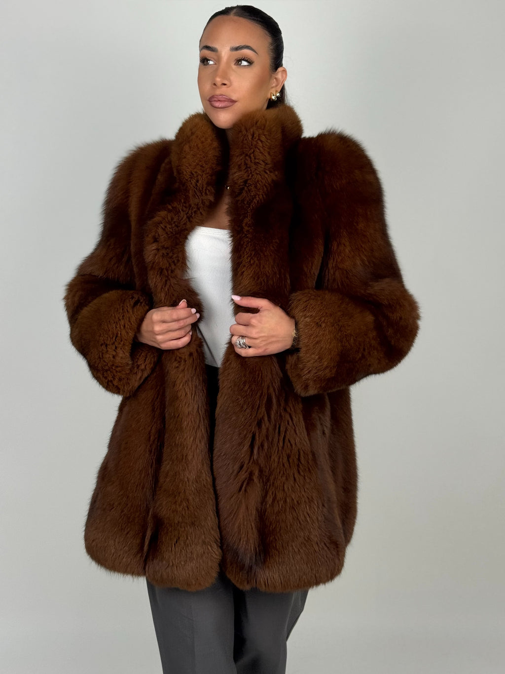 Mink Bomber Jacket
