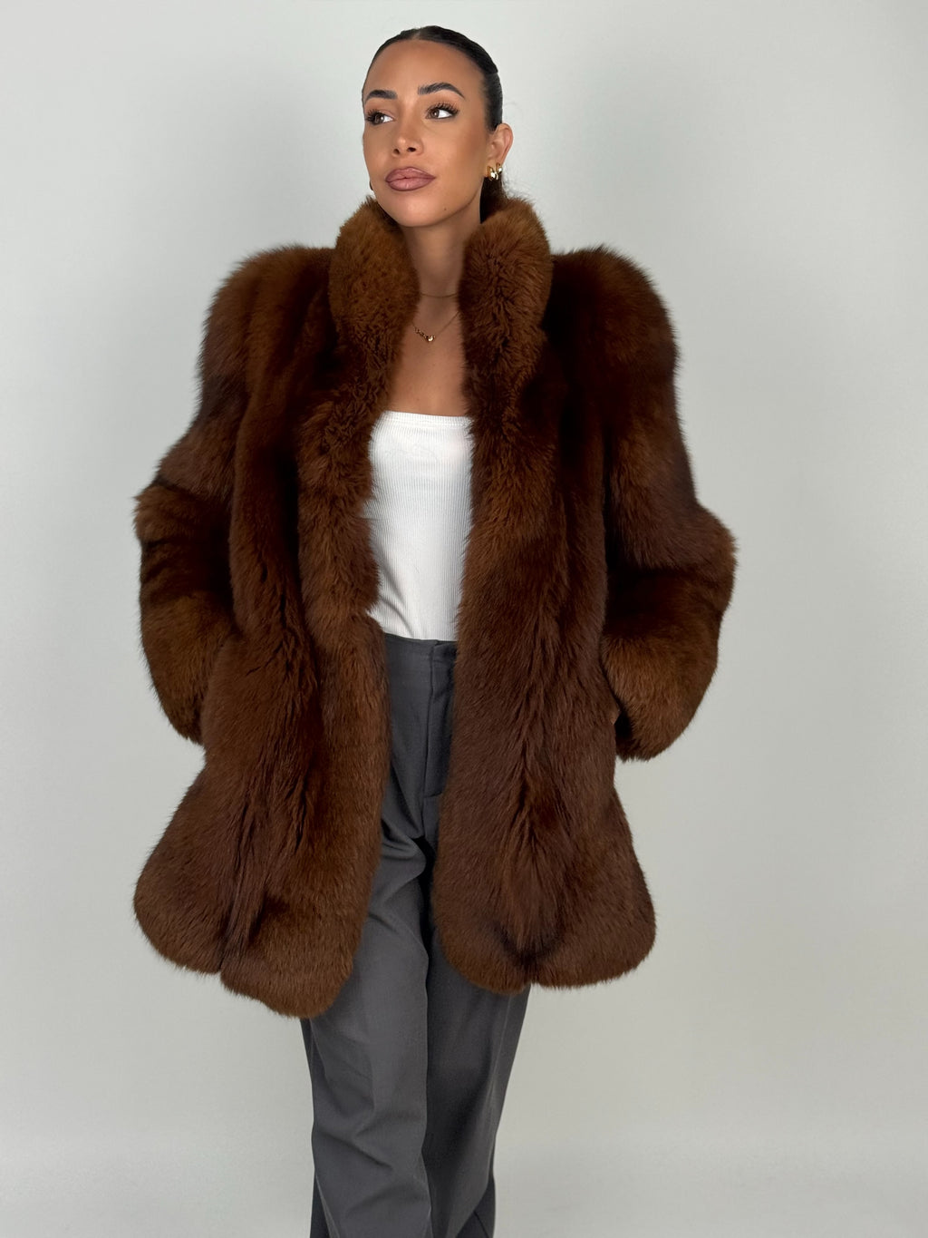 Mink Bomber Jacket