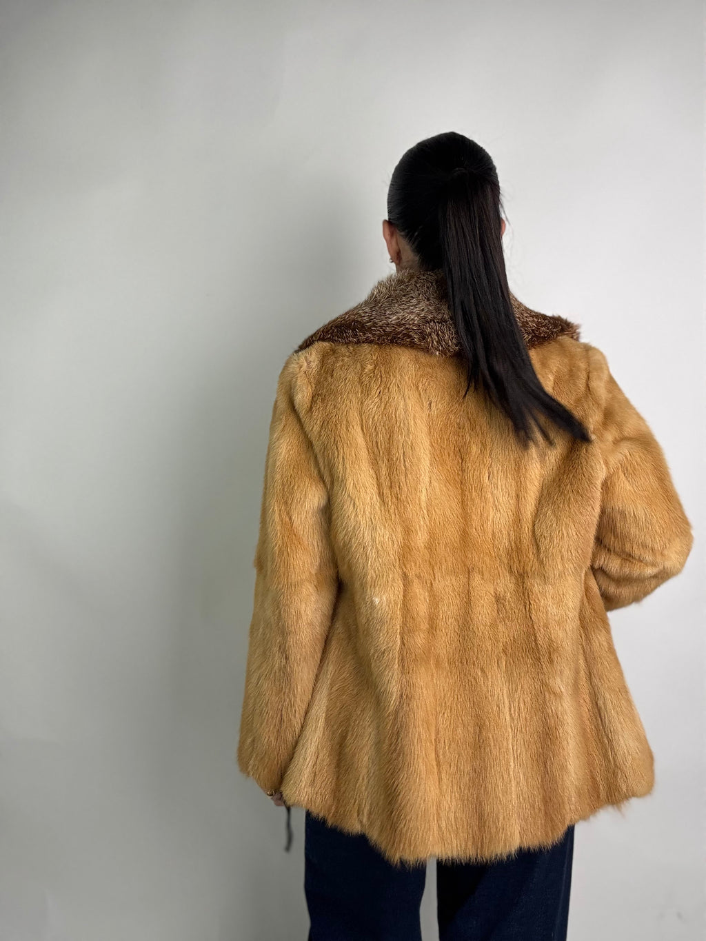 Giacca in visone e volpe N269