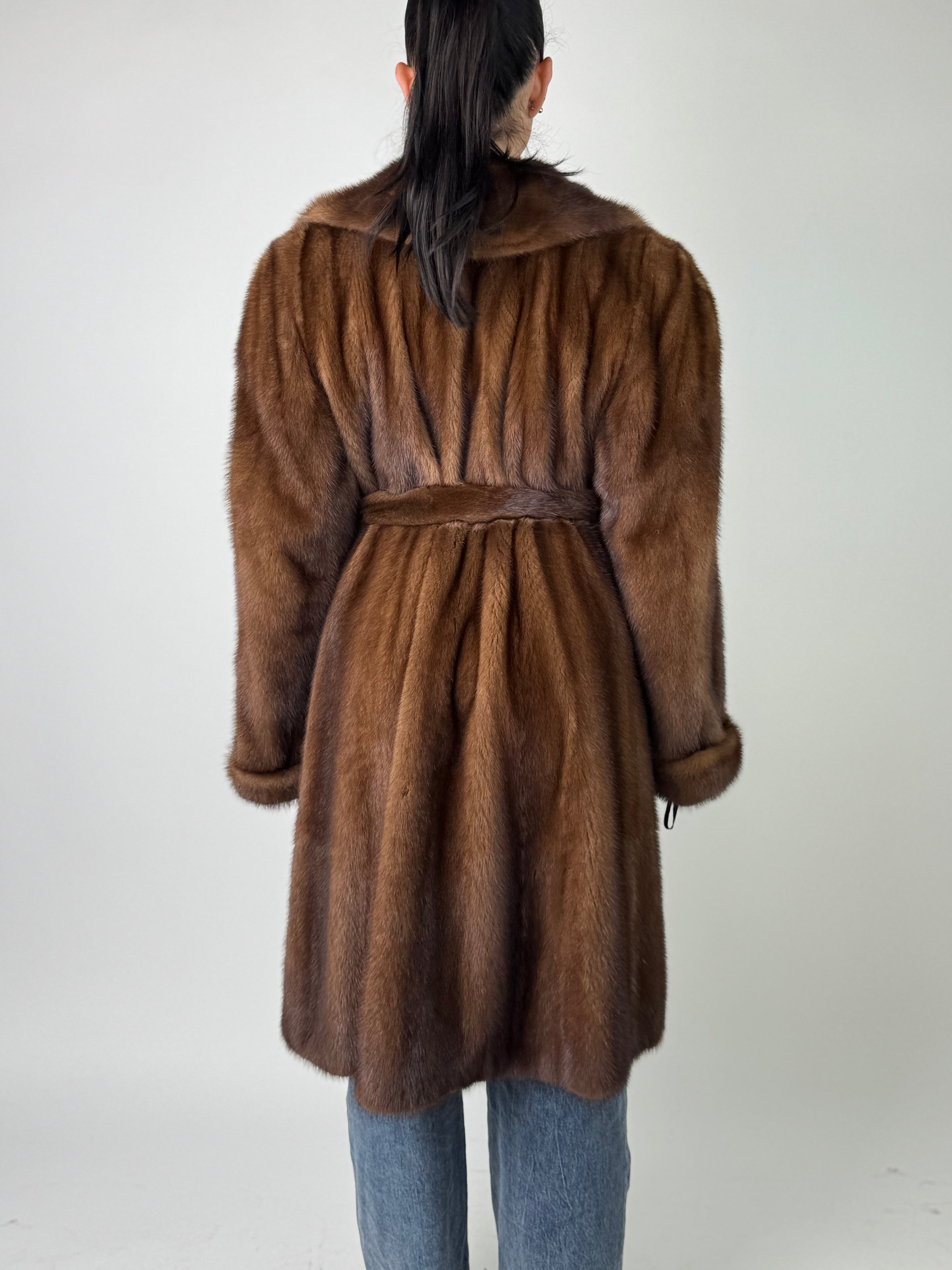 Cappotto in visone N569