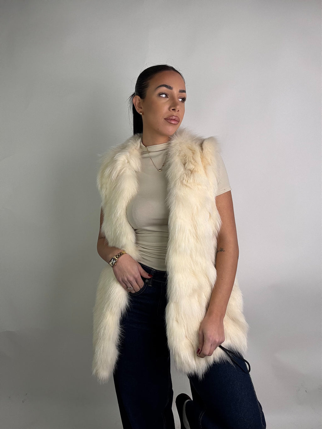 Smanicato in volpe della groenlandia N79