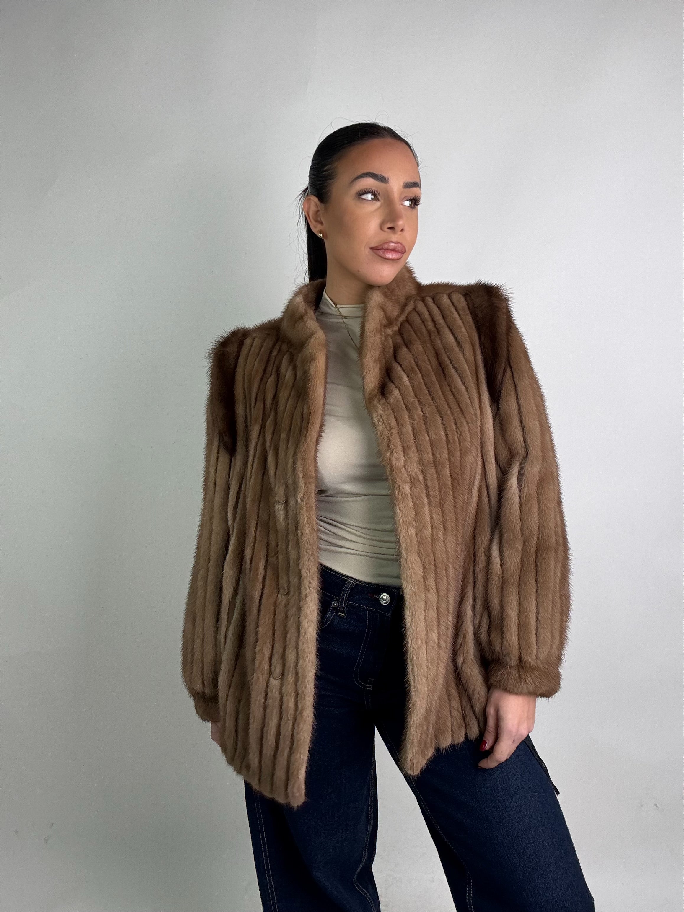 Giacca in visone N265