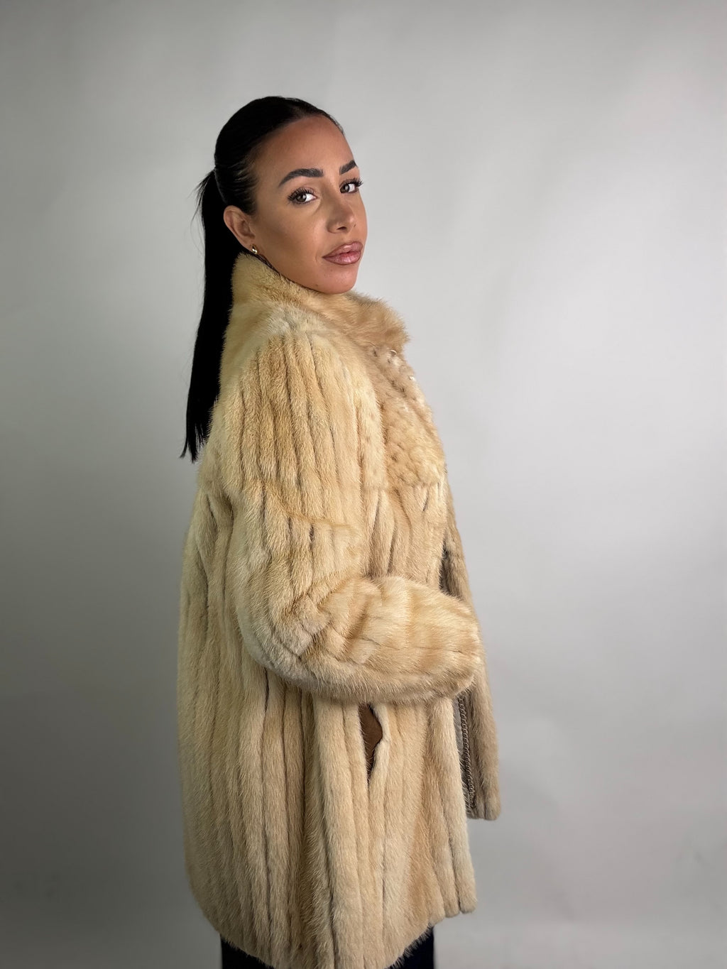 Giacca in visone N266