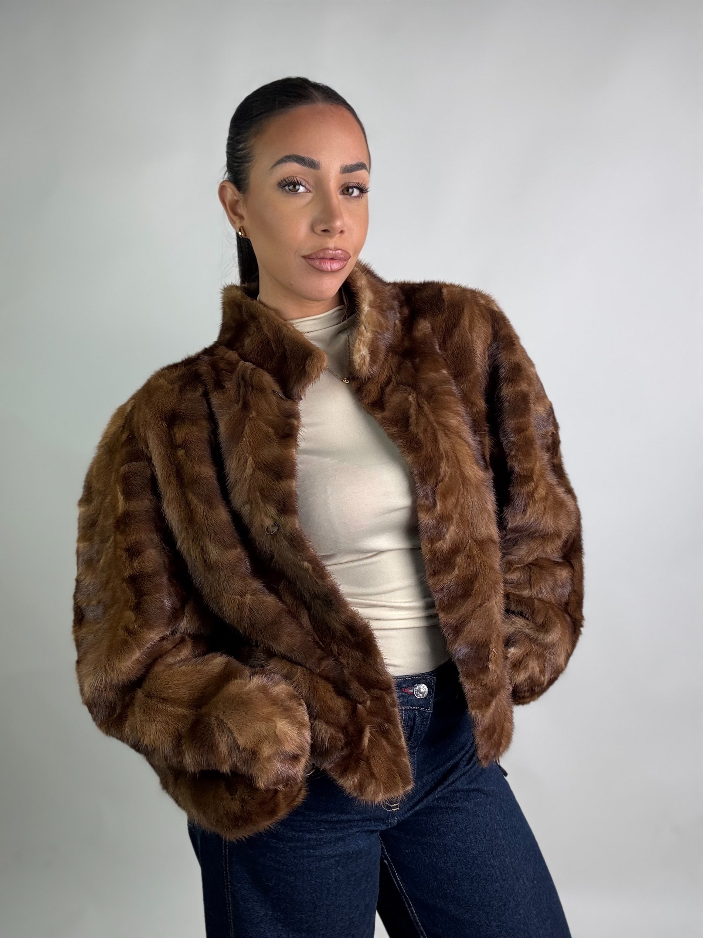 Giacca in visone N267