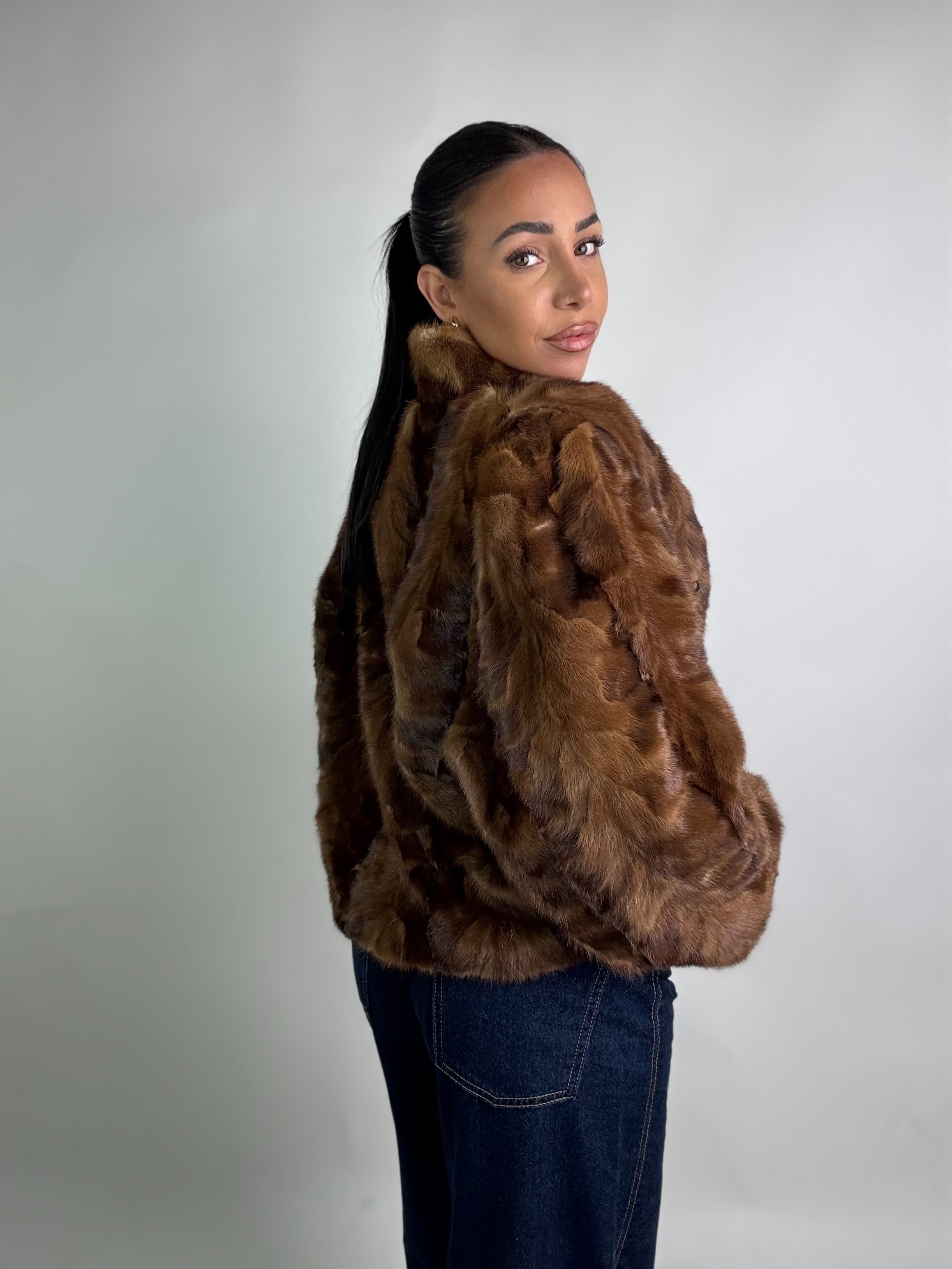 Giacca in visone N267