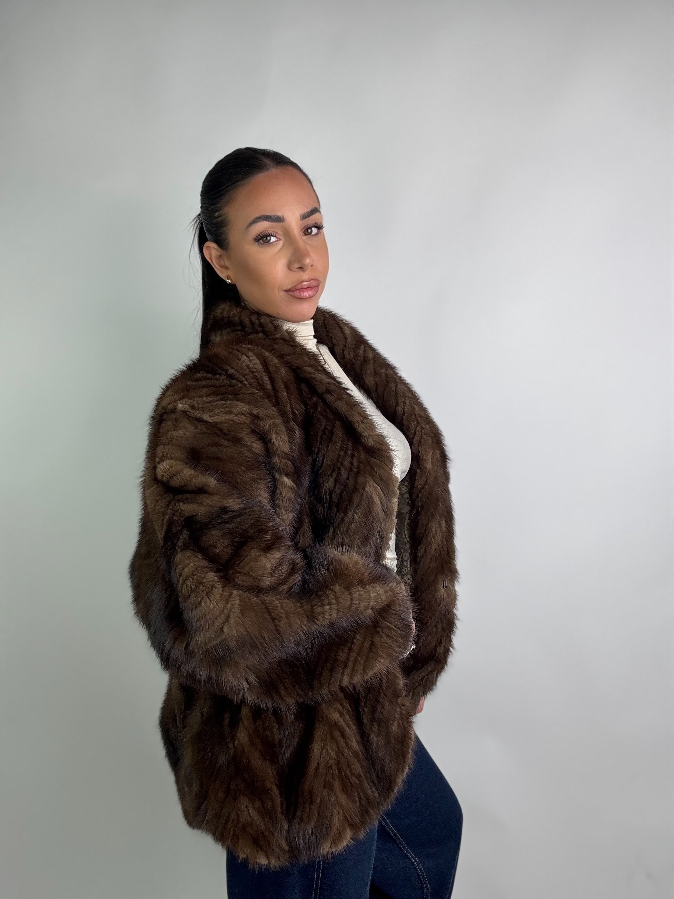 Giacca in visone N268