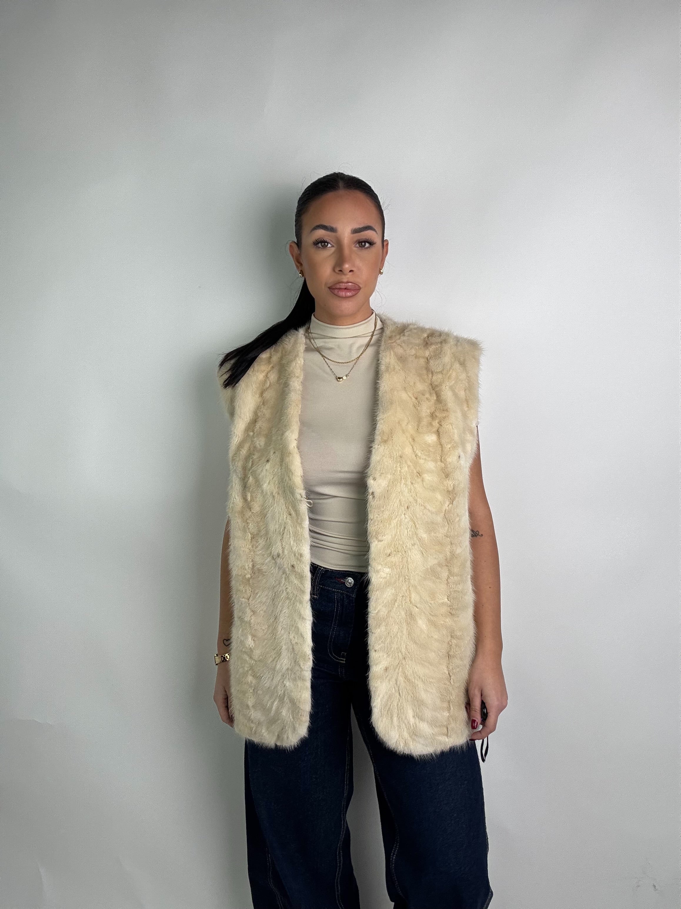 Smanicato in visone N270