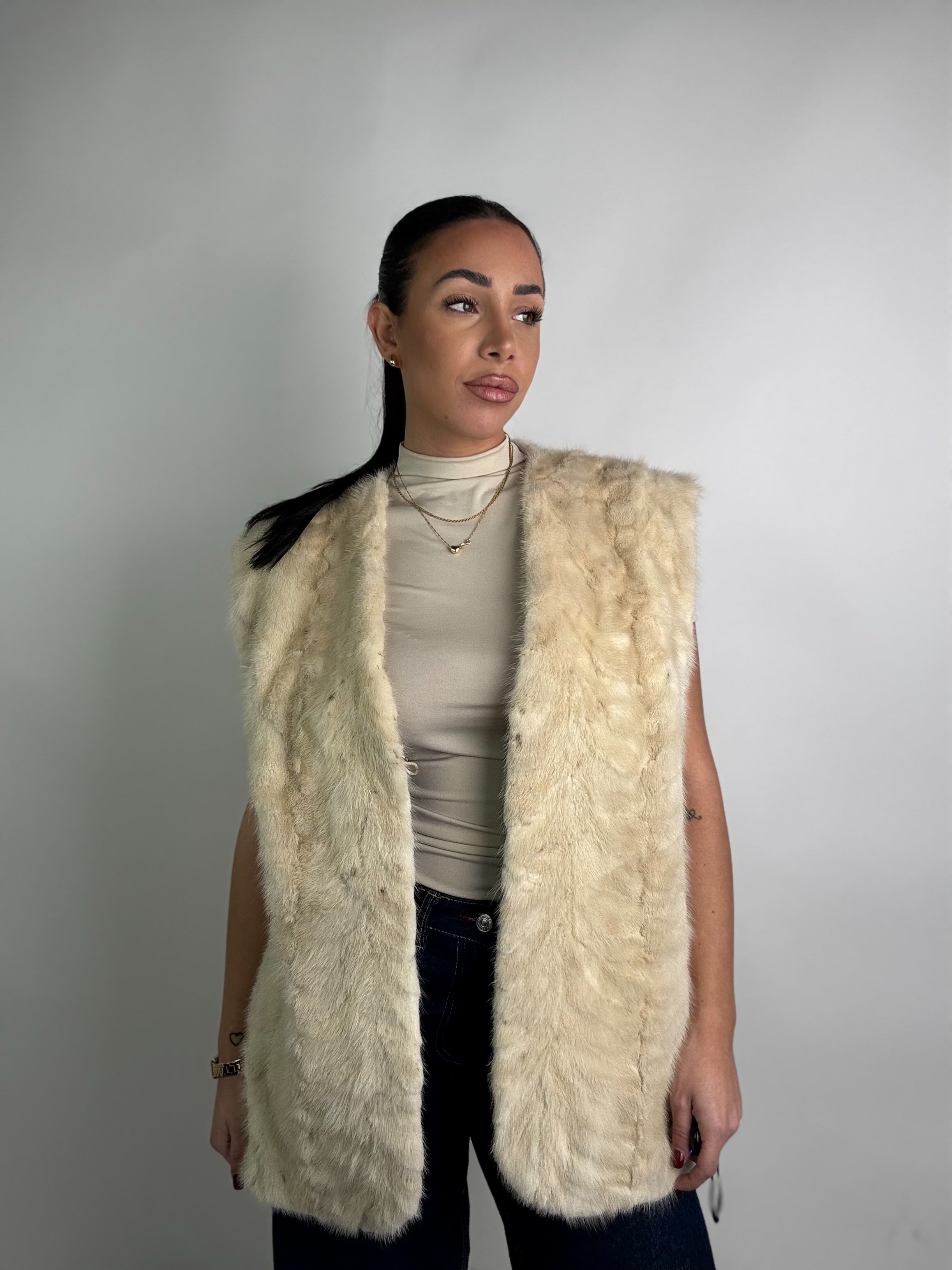 Smanicato in visone N270