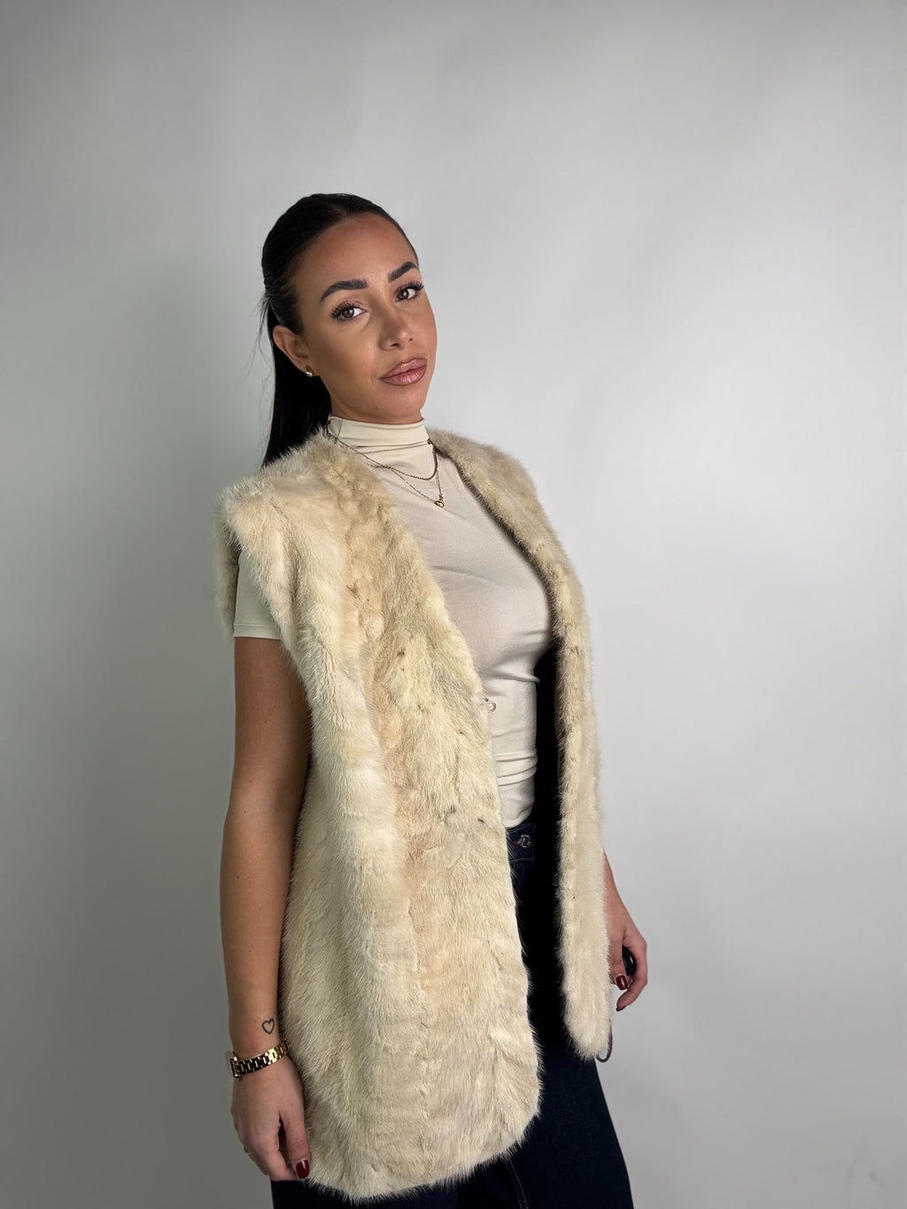 Smanicato in visone N270