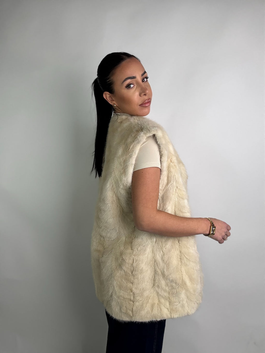 Smanicato in visone N270