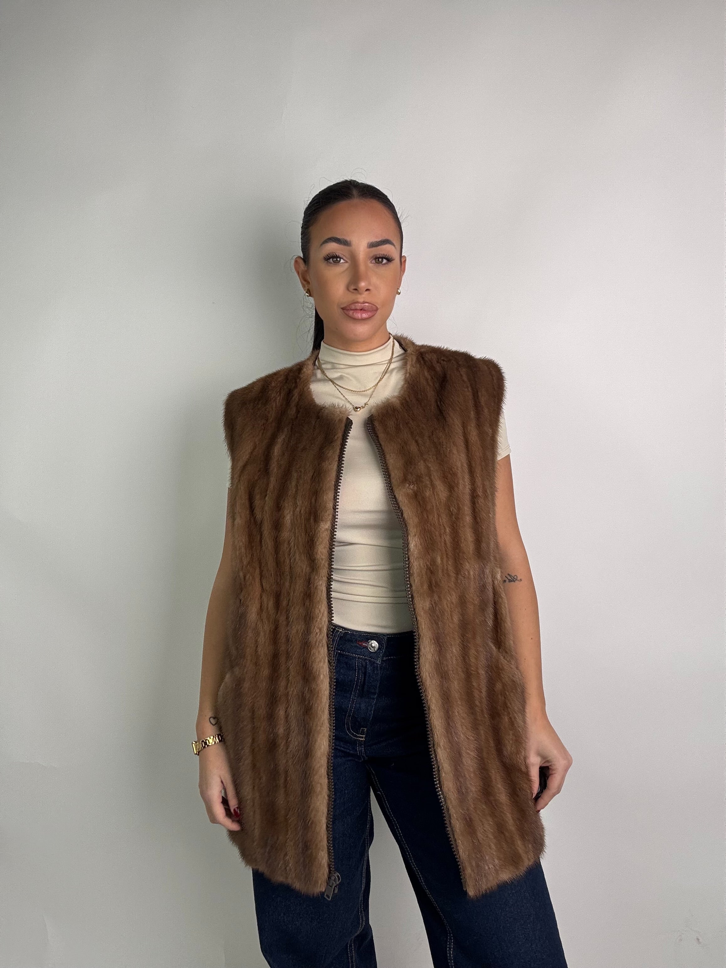 Smanicato in visone N271