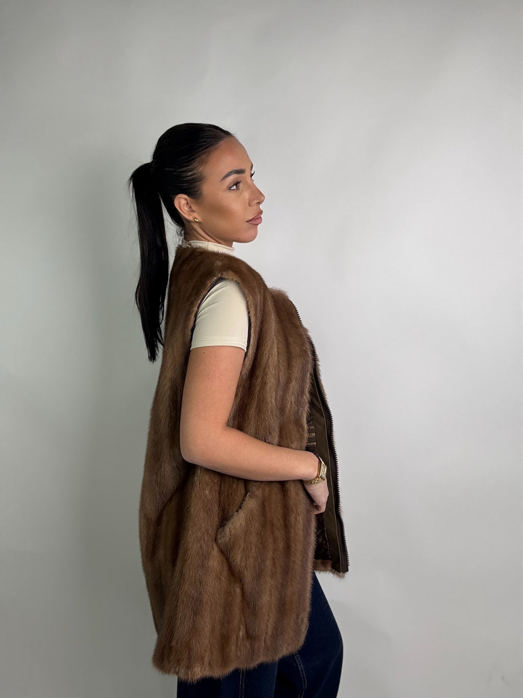 Smanicato in visone N271