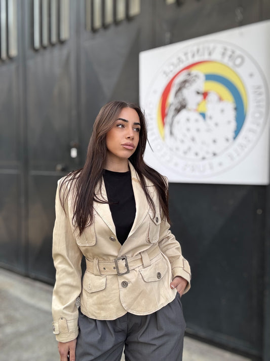Giacca in pelle