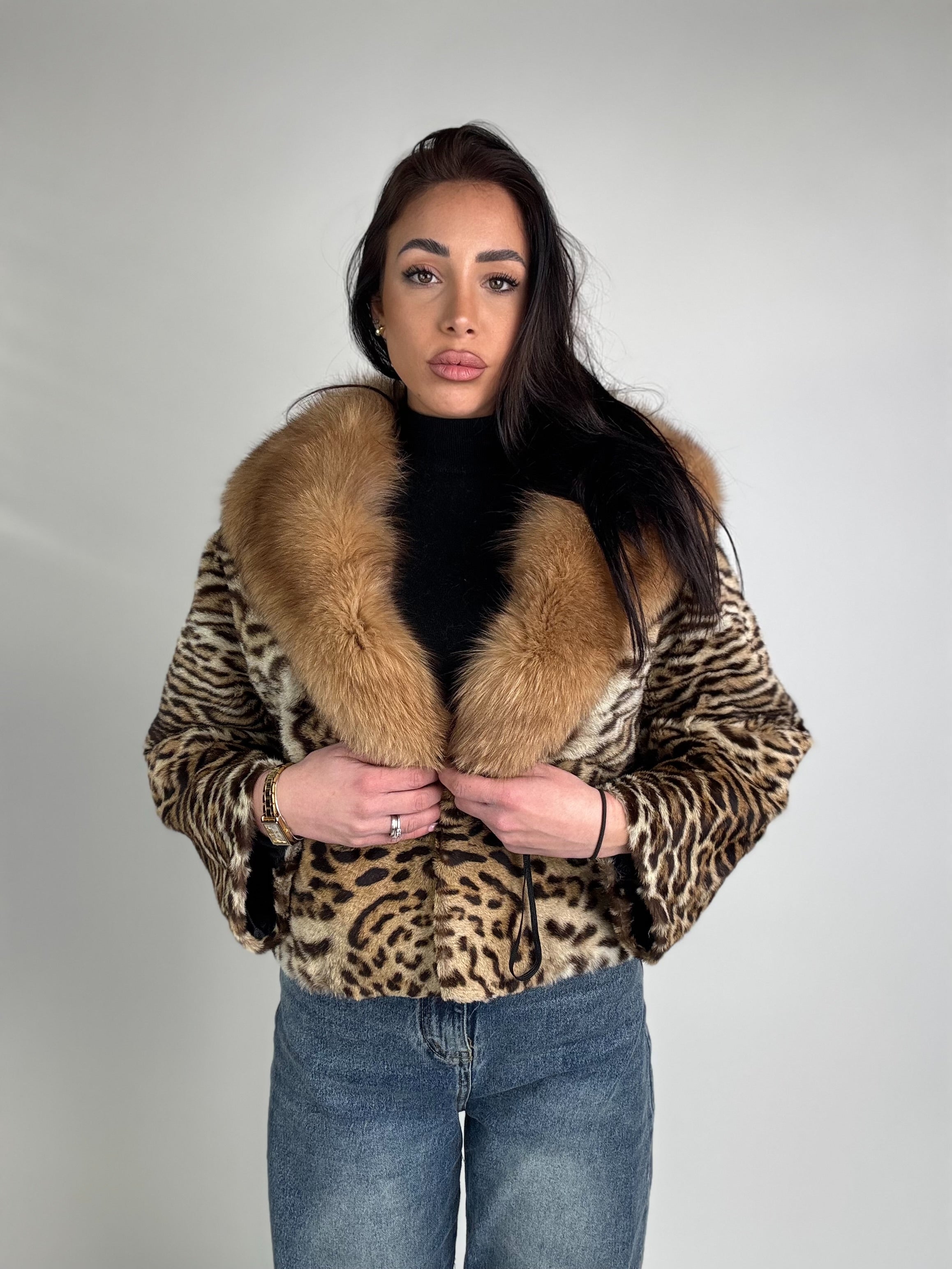 Bolerino in leopardo e volpe N35