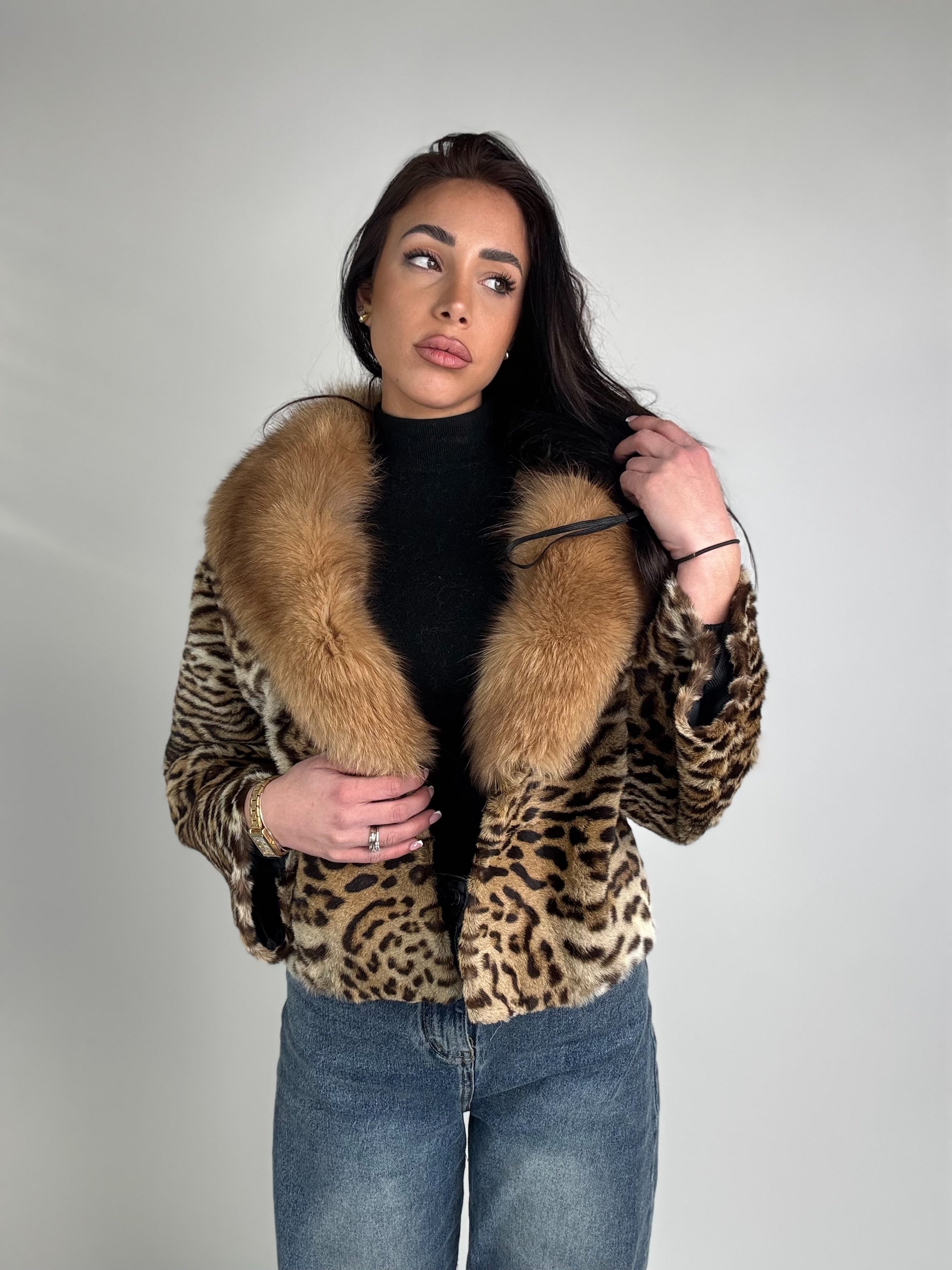 Bolerino in leopardo e volpe N35