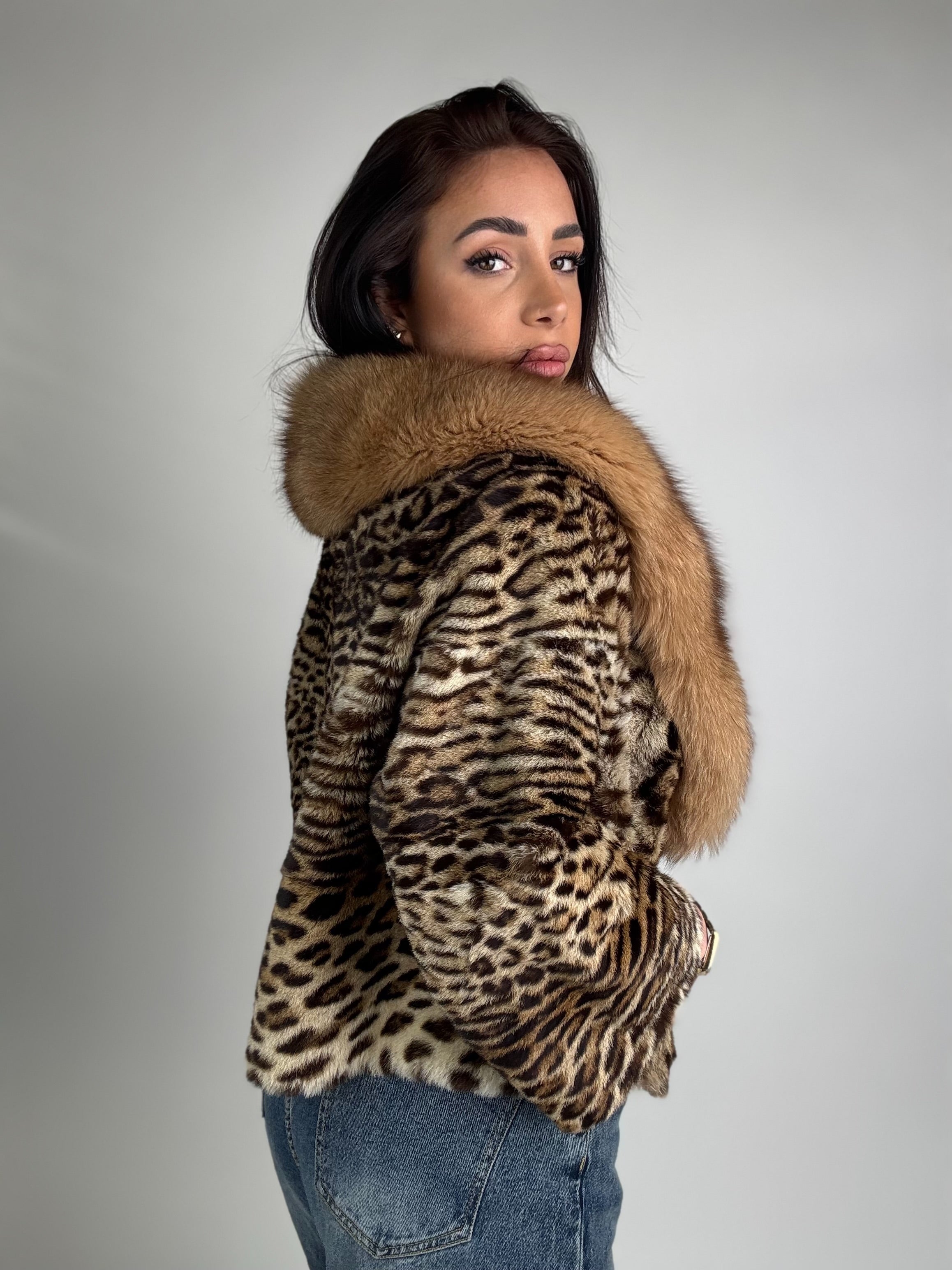 Bolerino in leopardo e volpe N35