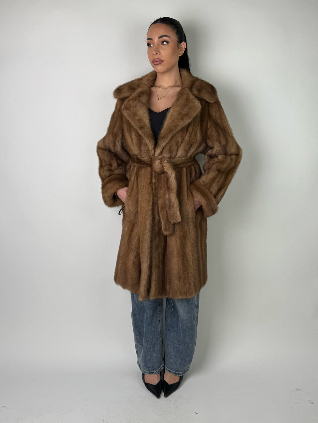 Cappotto in visone N568