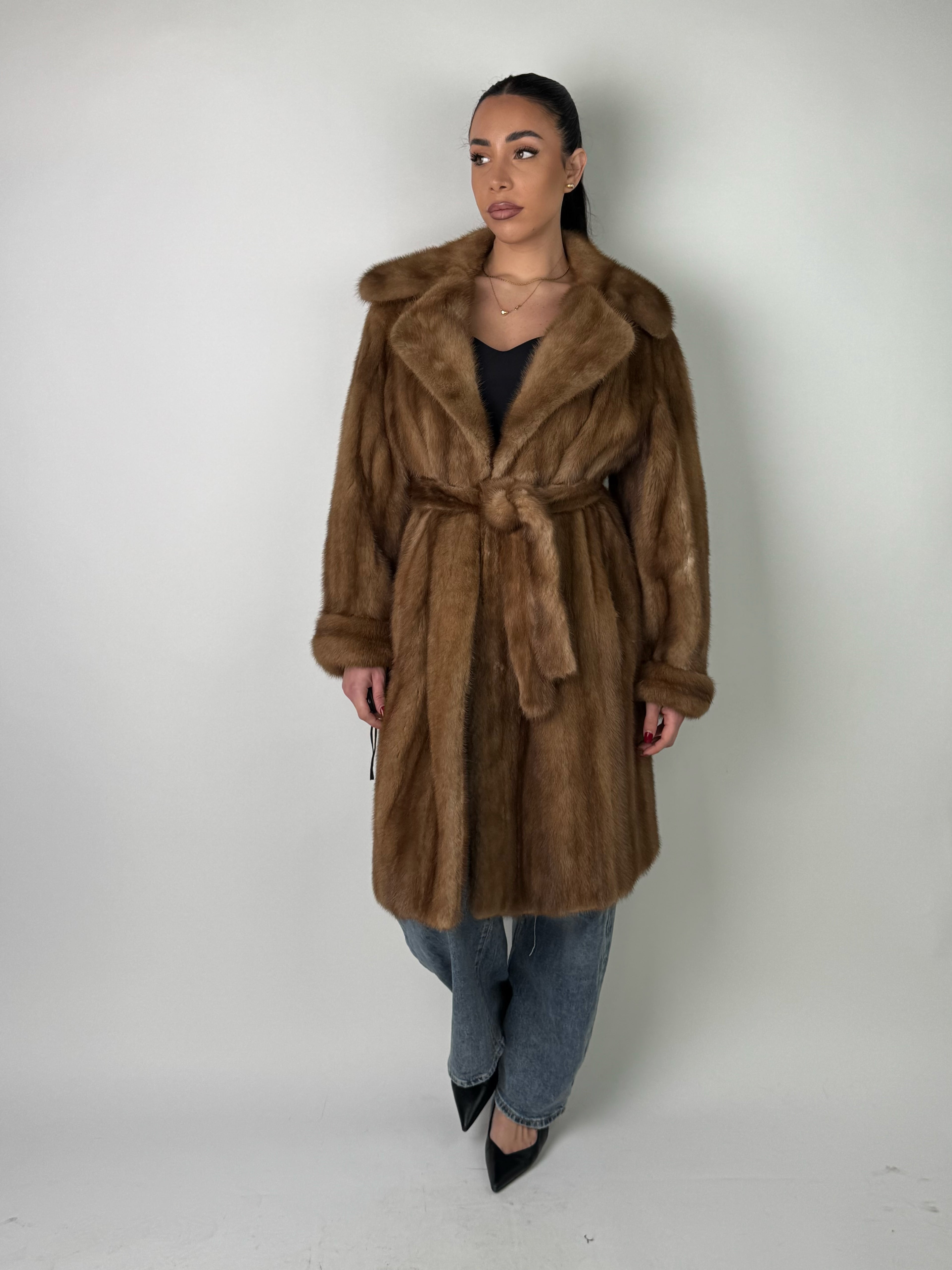 Cappotto in visone N568